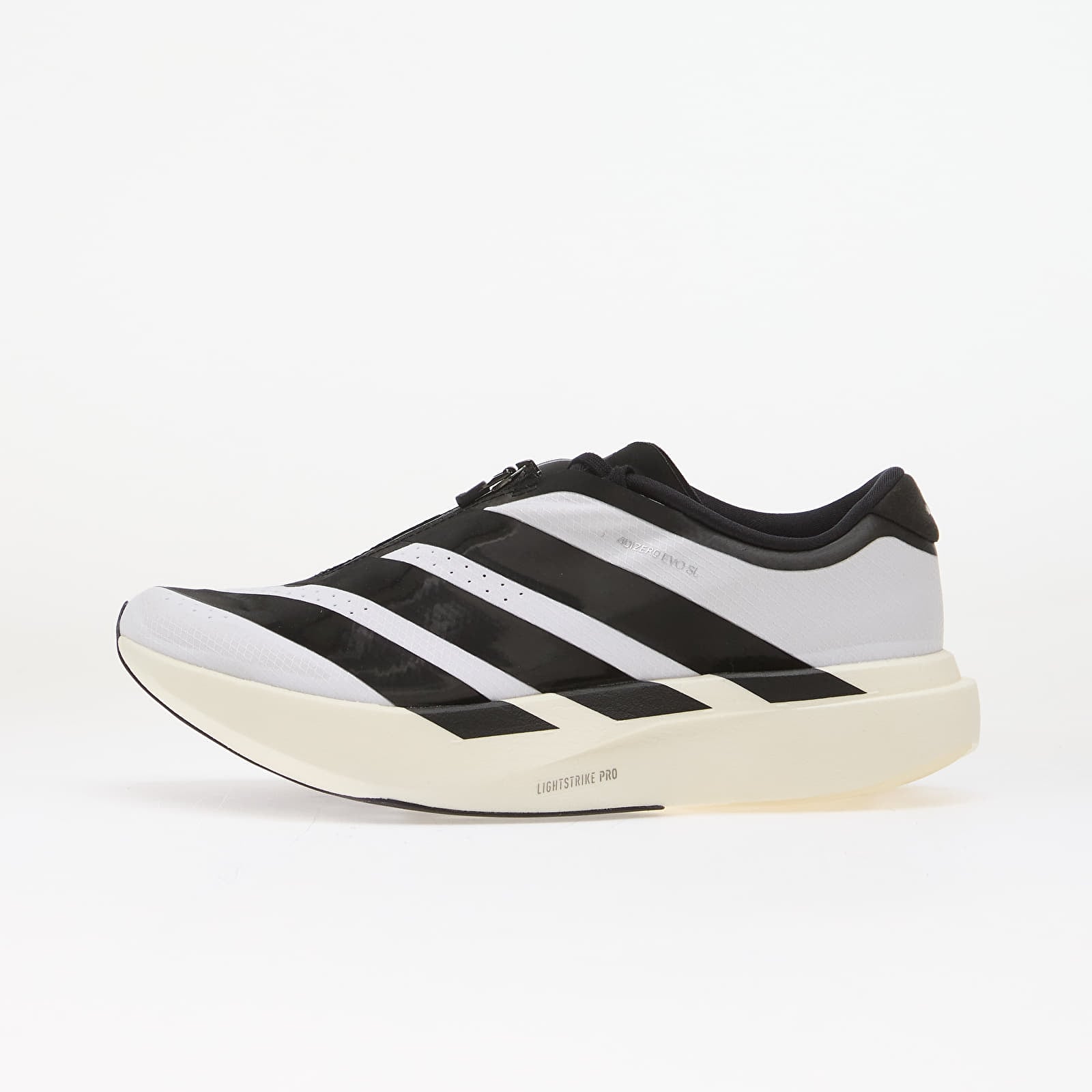 Chaussures et baskets femme adidas ADIZERO EVO SL Zip LIGHTSTRIKEPRO Running Ftwr White/ Core Black/ Silver Met.