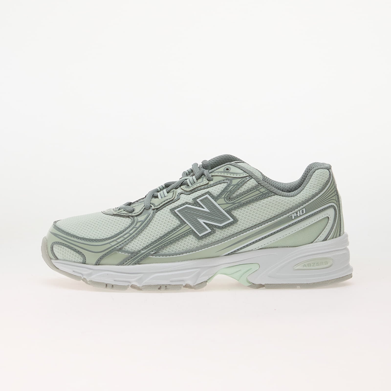 Pánske tenisky a topánky New Balance 740 Mint Water/ Silver Moss