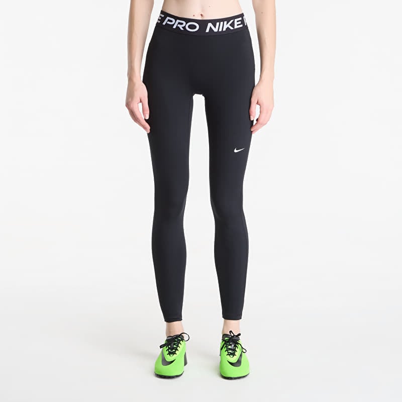 Leggings Nike Pro Women's Mid-Rise Full-Length Leggings Black/ White