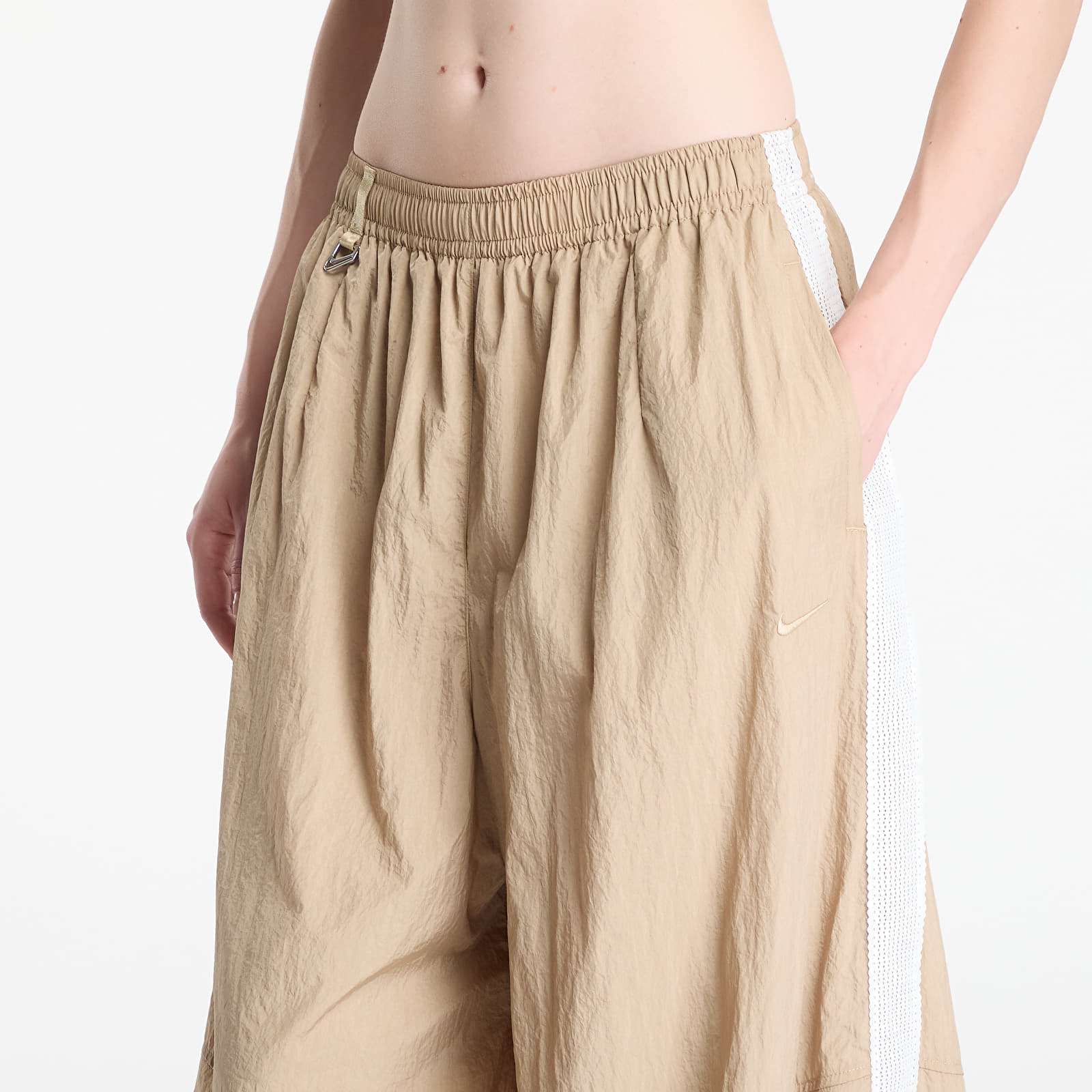 Women's Trousers Nike Sportswear Women's Oversized High-Waisted Balloon Track Pants Parachute Beige/ Sail/ Parachute Beige