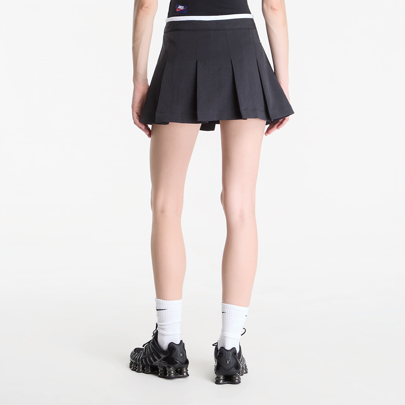 Dámské sukně Jordan Flight Women's Mini Skort Black/ White
