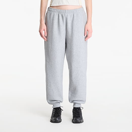 Träningsbyxor Nike Studio Fleece Heavyweight Women's Oversized High-Rise Joggers Dk Grey Heather/ Sail