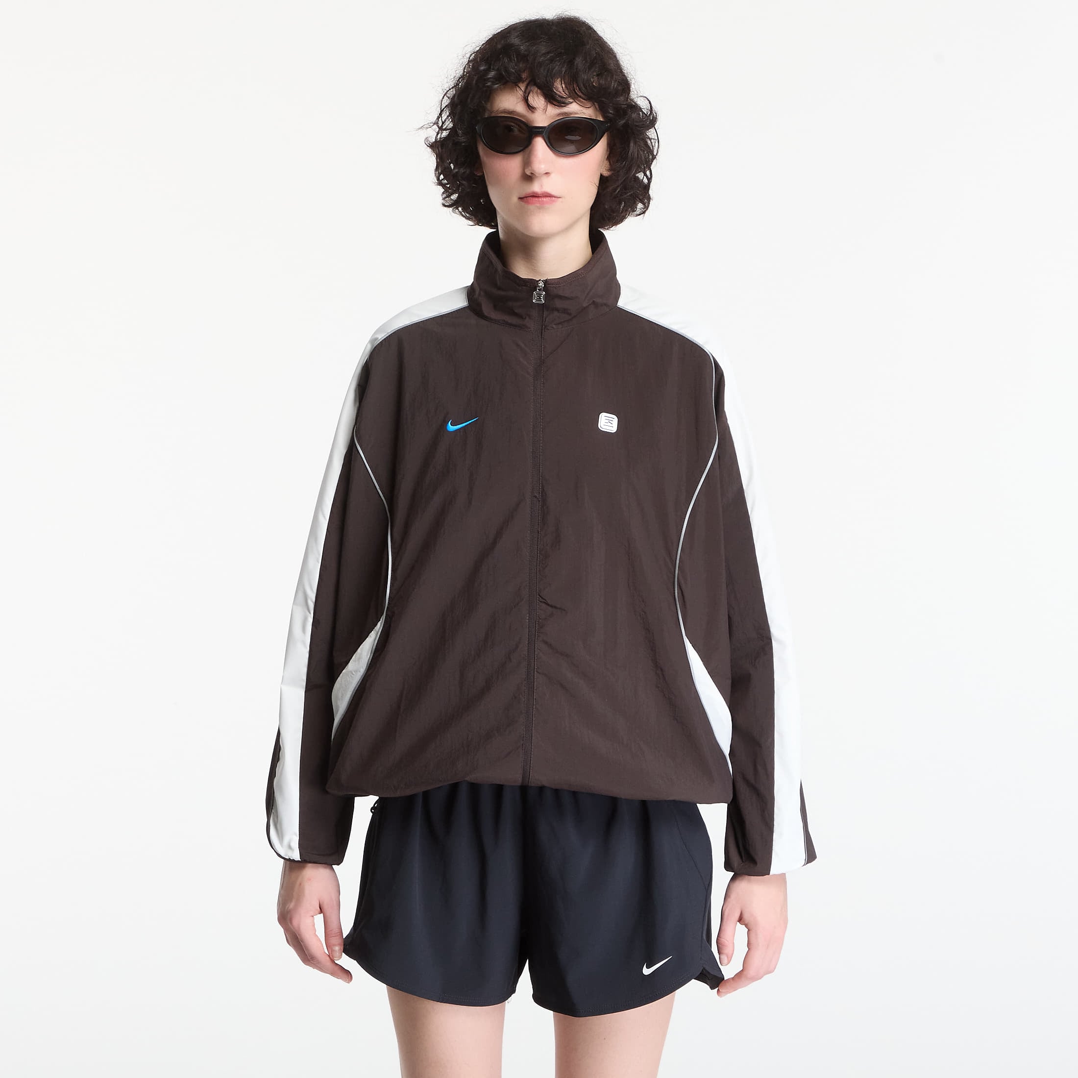 Veste Nike Sportswear Womens Woven Jacket Velvet Brown Sail Sail L 110 €