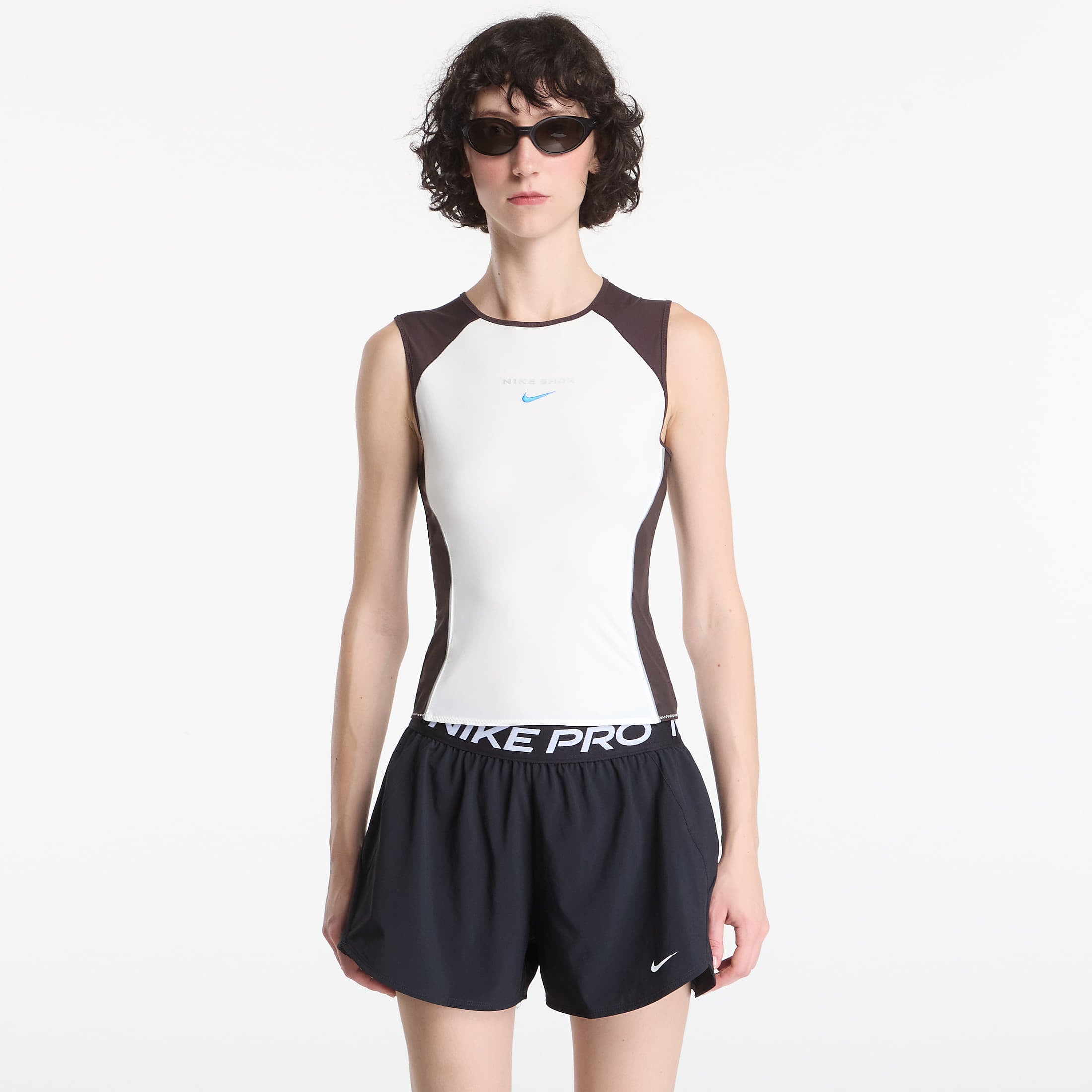 Nike Sportswear Women's Tank Top Sail/ Velvet Brown XS