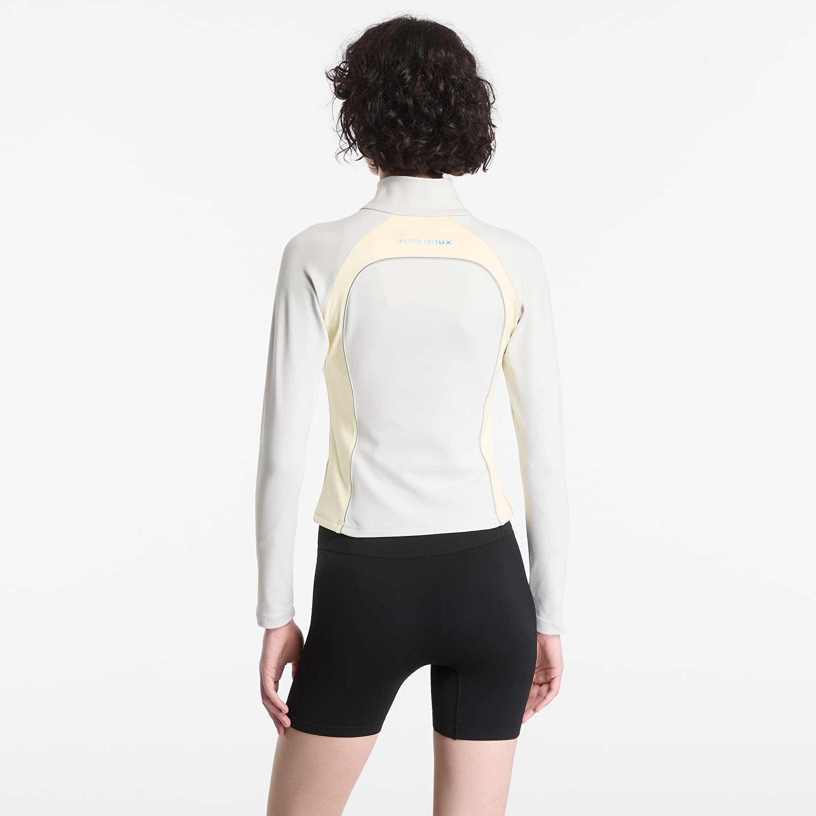 Dámské mikiny Nike Sportswear Women's Full-Zip Long-Sleeve Top Light Bone/ Alabaster