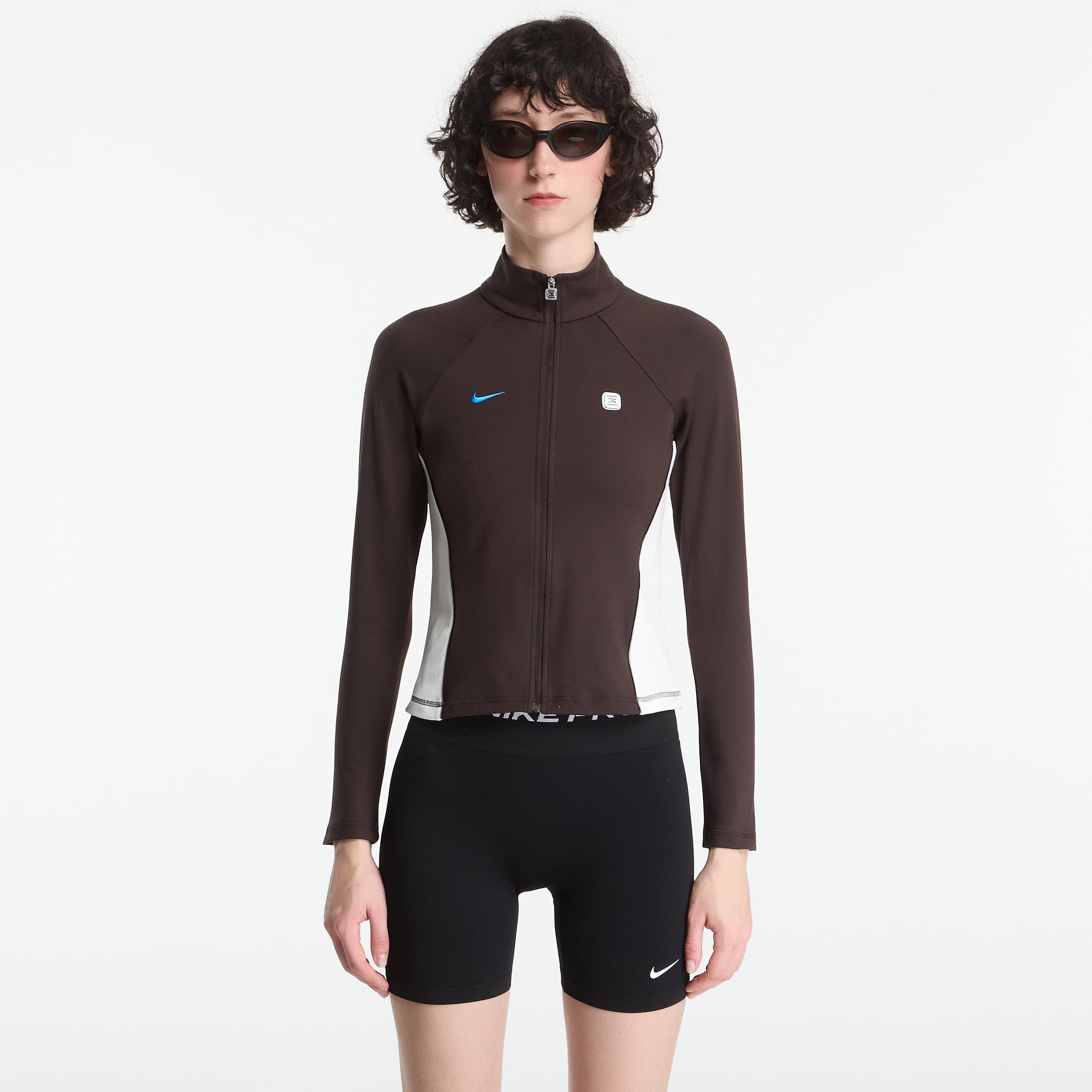 Суитшърт Nike Sportswear Women's Full-Zip Long-Sleeve Top Velvet Brown/ Sail XS