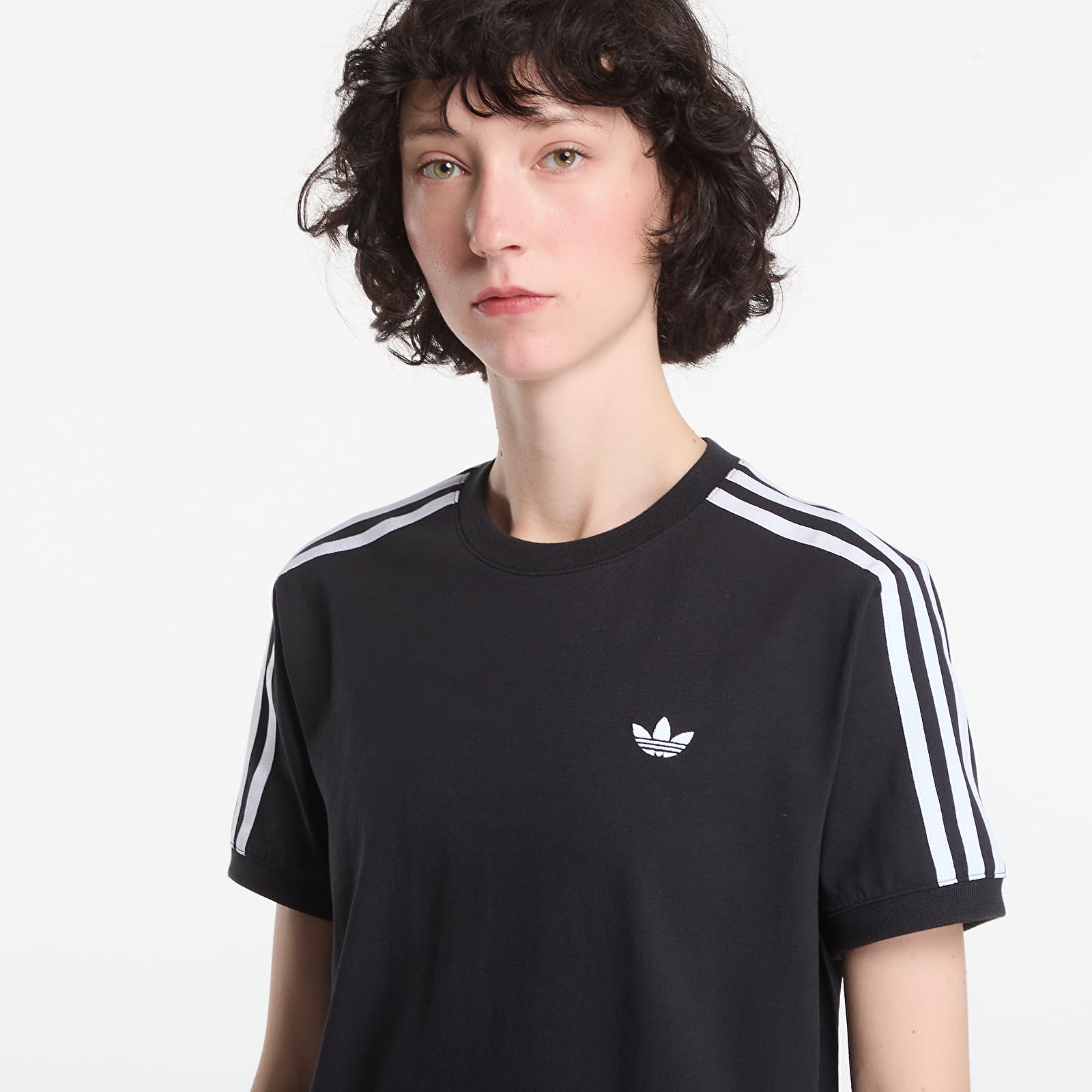 Dámske tričká adidas Pleated 3s TEE Black