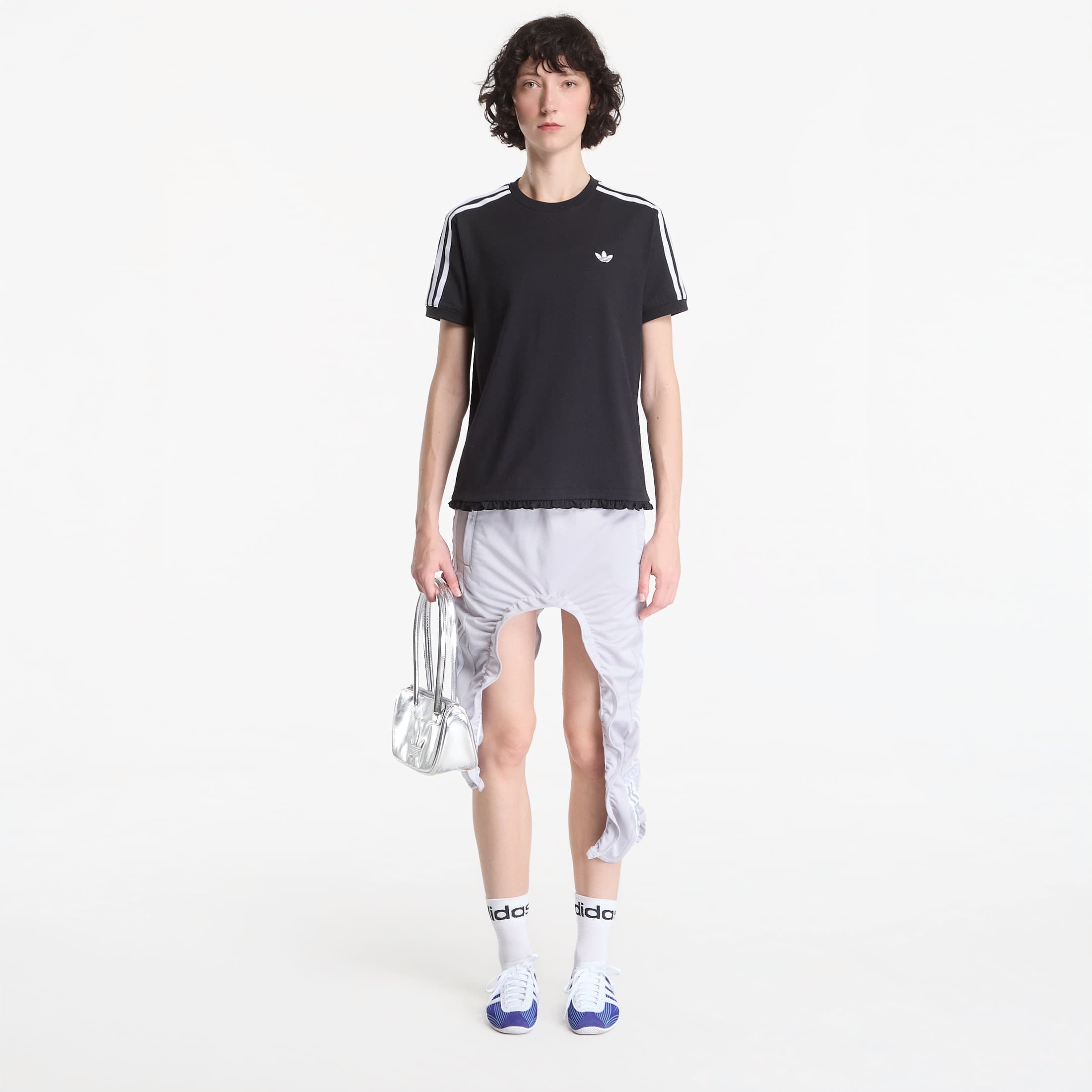 T-shirt adidas Pleated 3s TEE Black XL