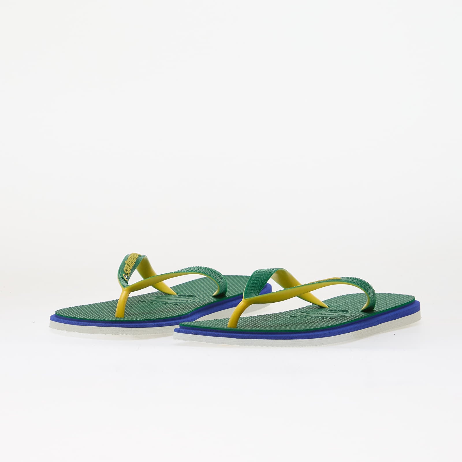 Pánske šľapky Havaianas Brasil Twist Green 4