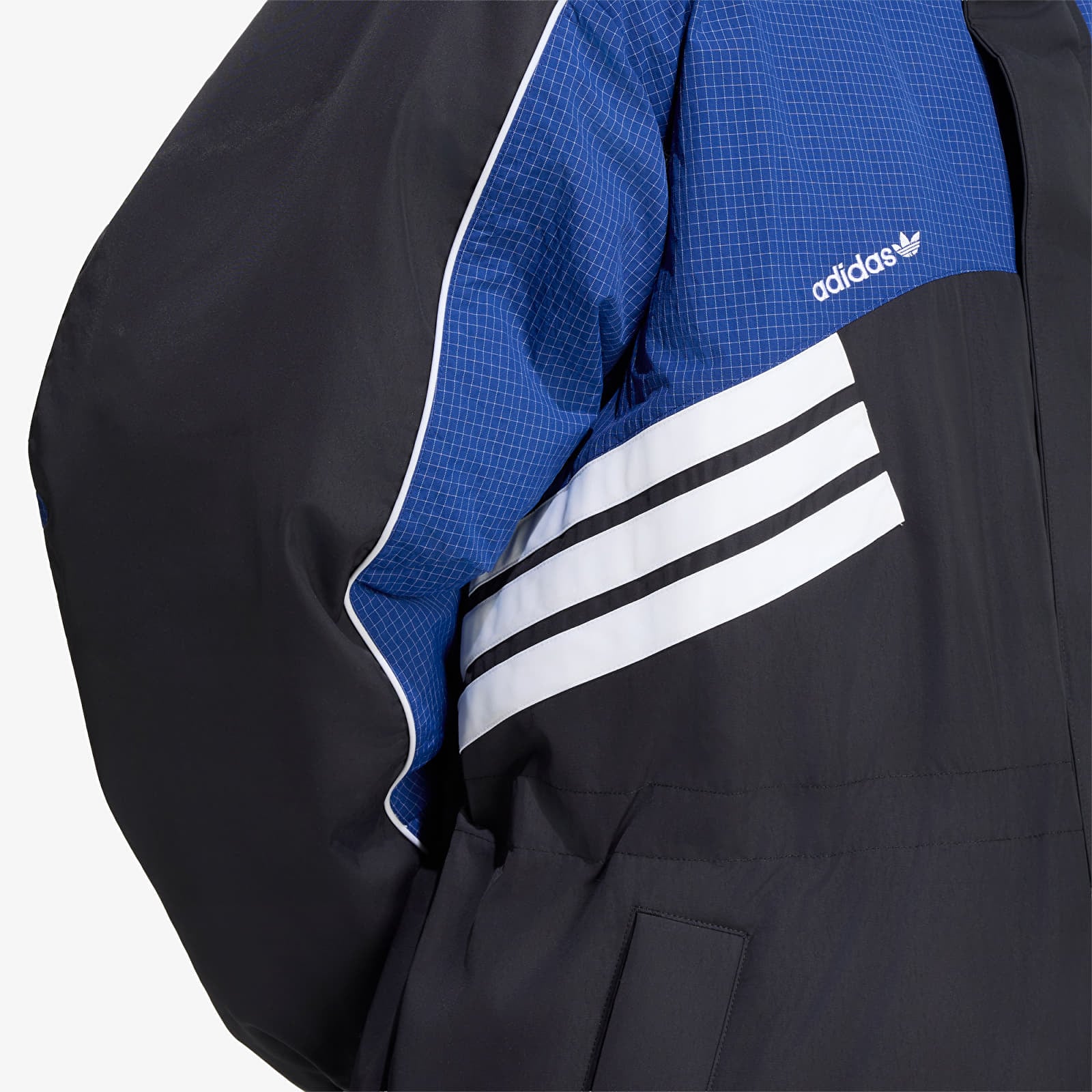 Vestes pour hommes adidas Oversized Cutline Jacket Black