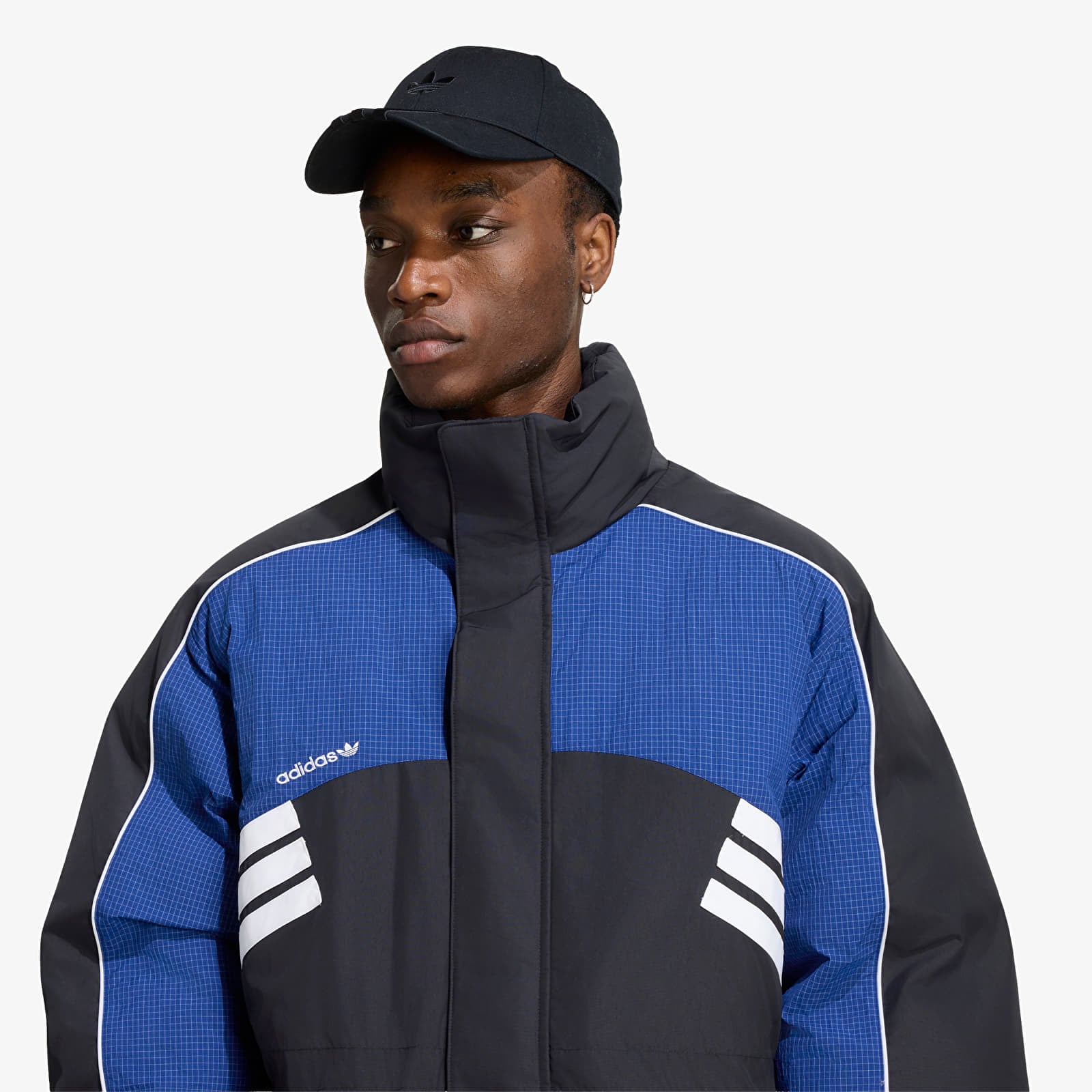 Vestes pour hommes adidas Oversized Cutline Jacket Black