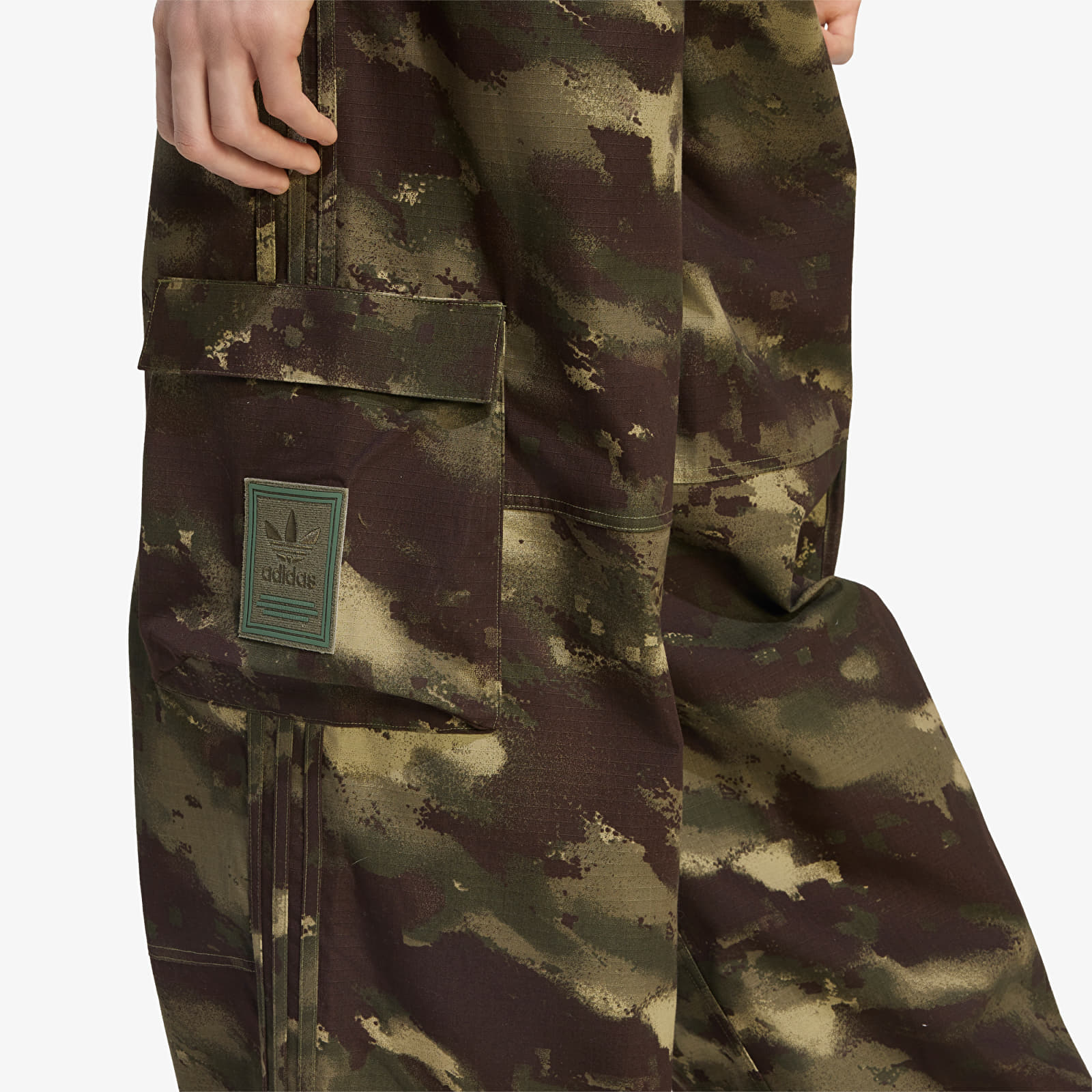 Men's trousers adidas Camo Pants Olive Strata