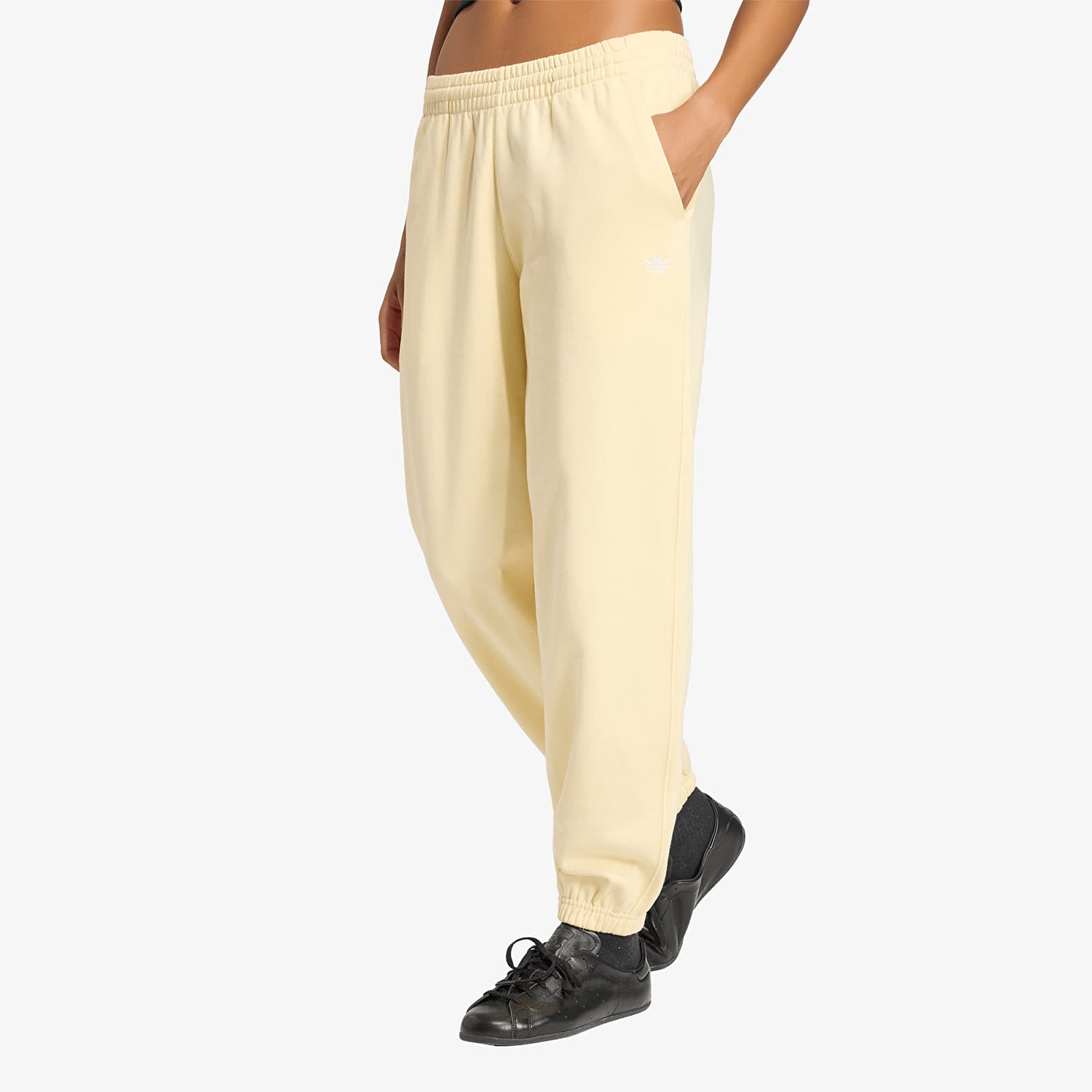 Women's Sweatpants adidas Essentials French Terry Jogger Pants Warm Vanilla