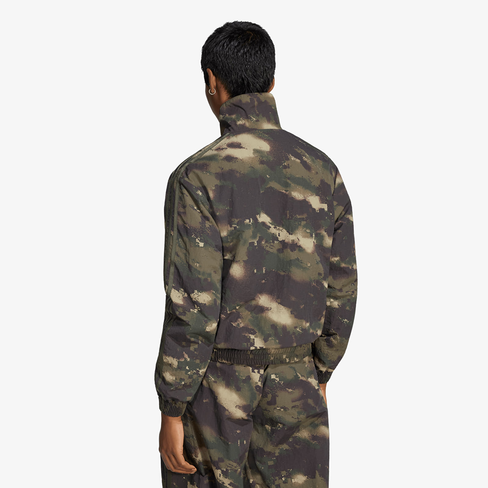 Sieviešu vējjakas adidas Badigirl Camouflage Loose Track Top Night Cargo/ Aurora Coffee/ Olive Strata