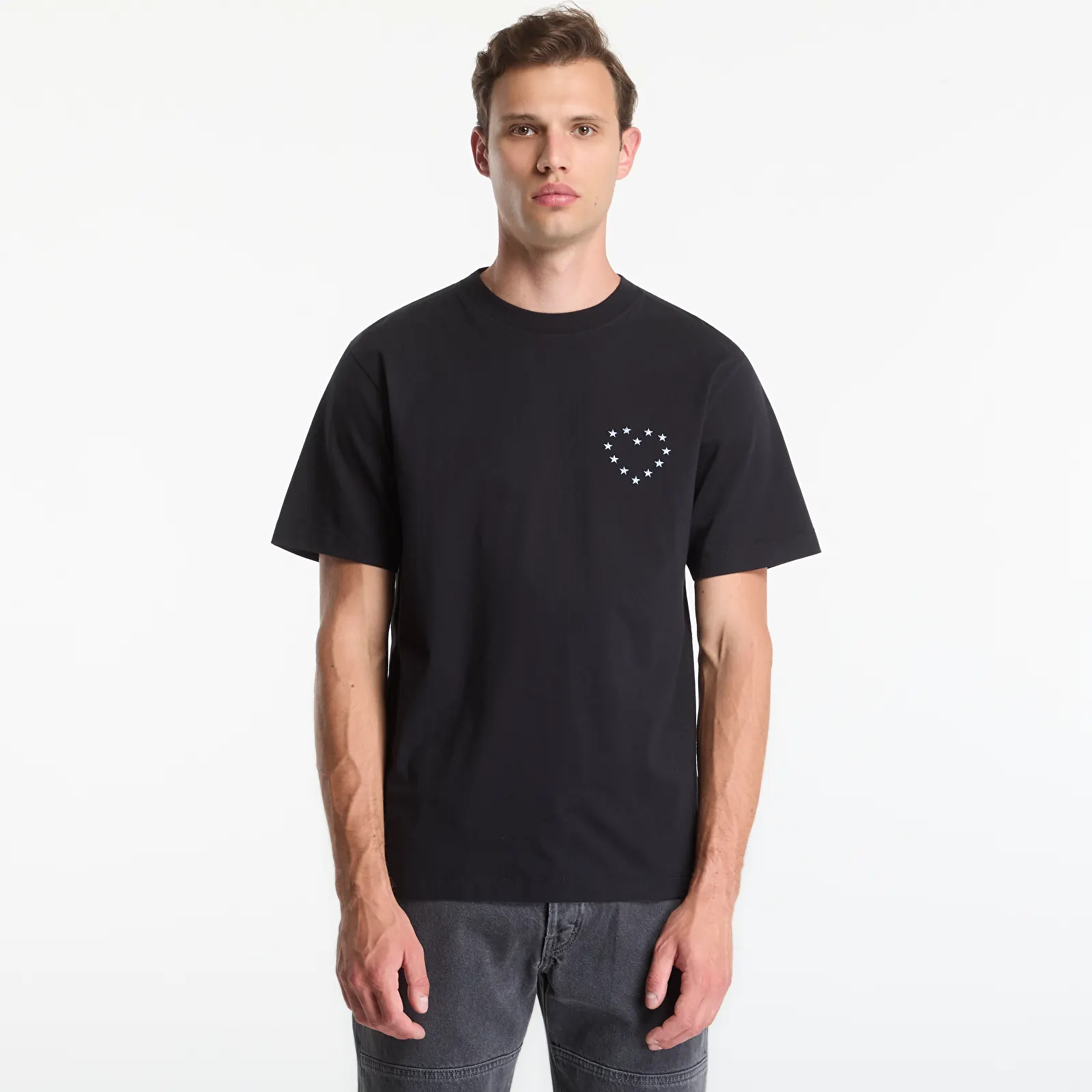 Vīriešu T-krekli Études Studio Wonder B Heart T-Shirt Black