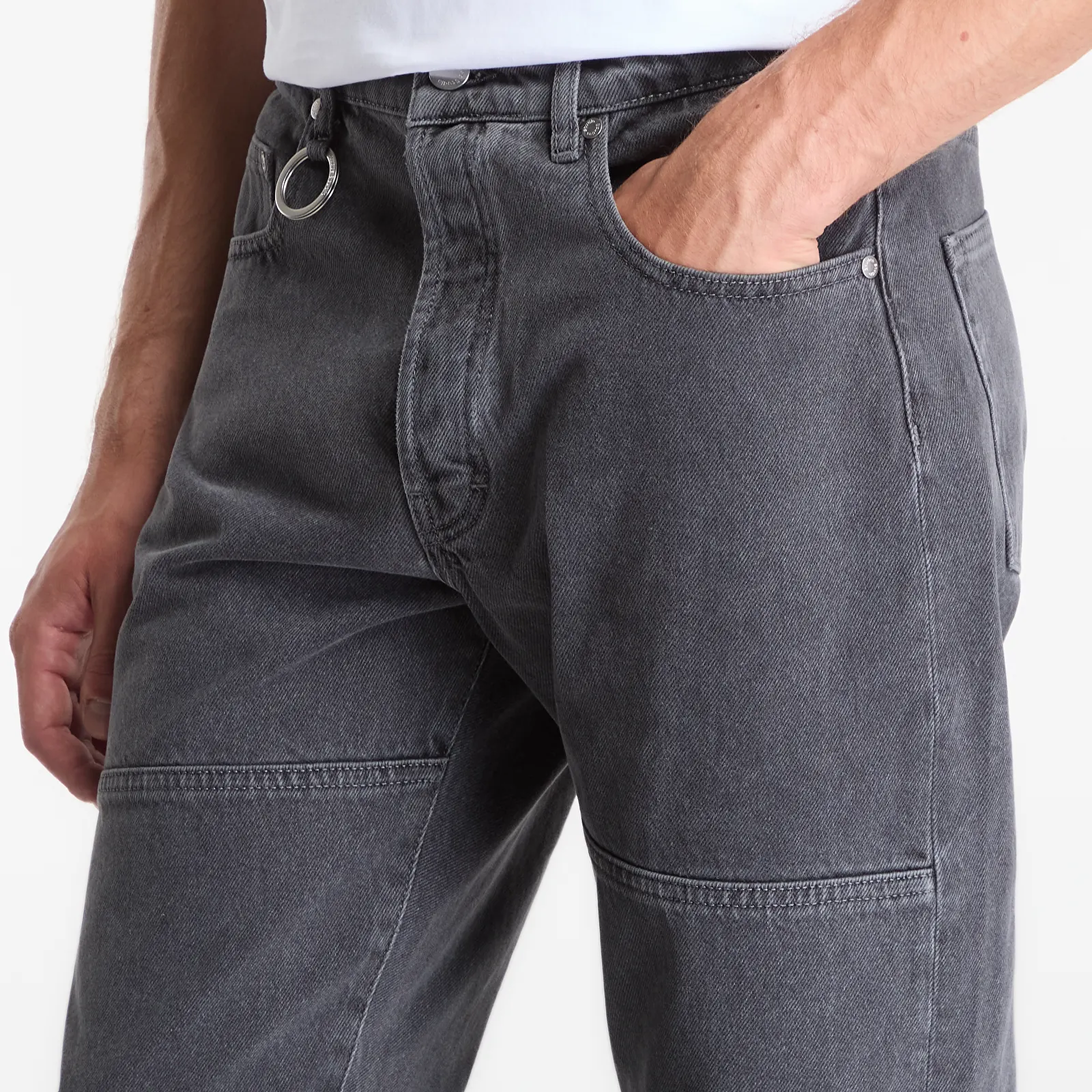 Herren-Jeans Études Studio Corner Denim Pant Gray
