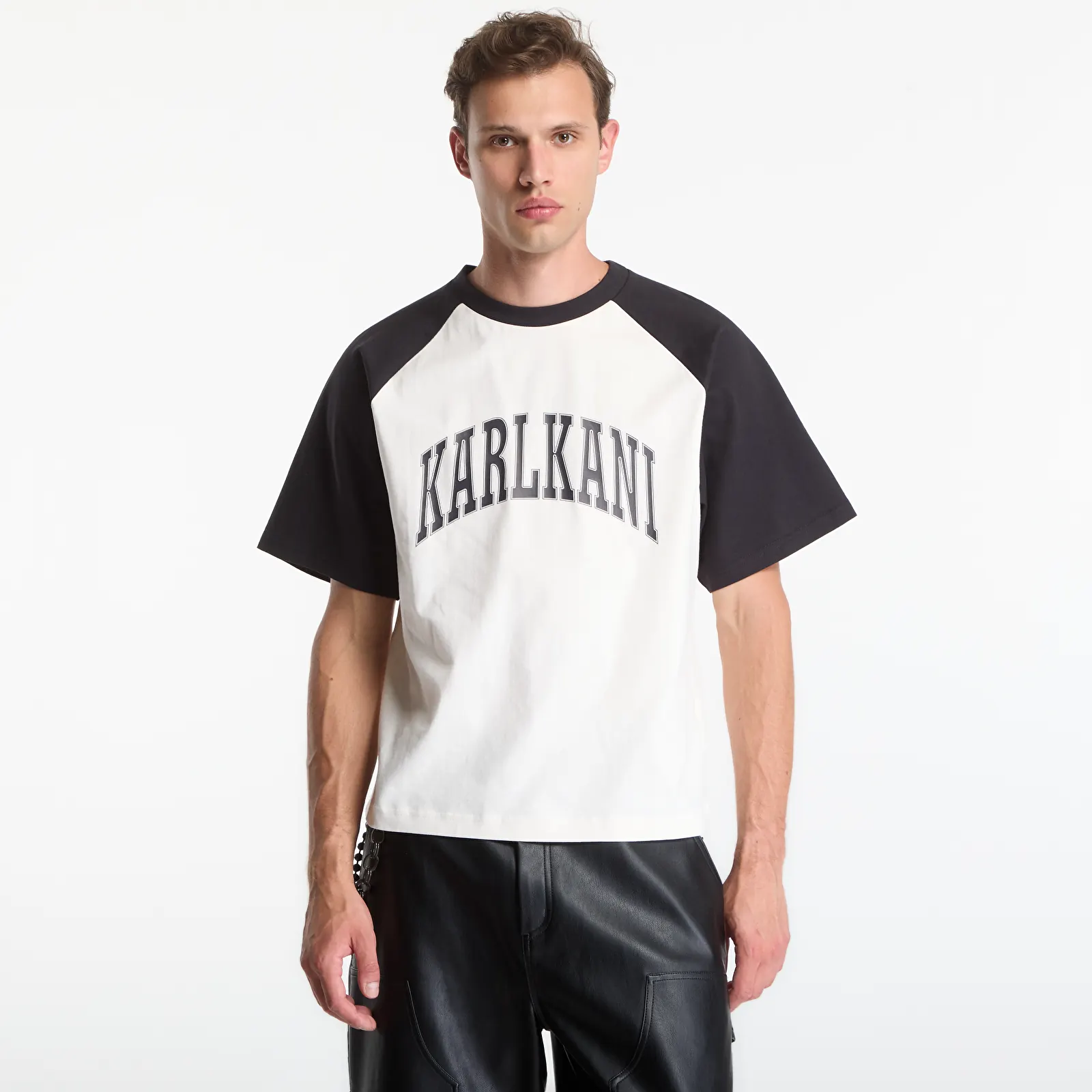 T-shirts Karl Kani Sport College Boxy Raglan T-Shirt White