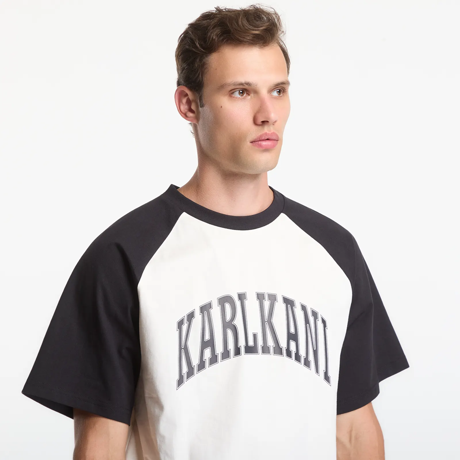 T-shirts Karl Kani Sport College Boxy Raglan T-Shirt White