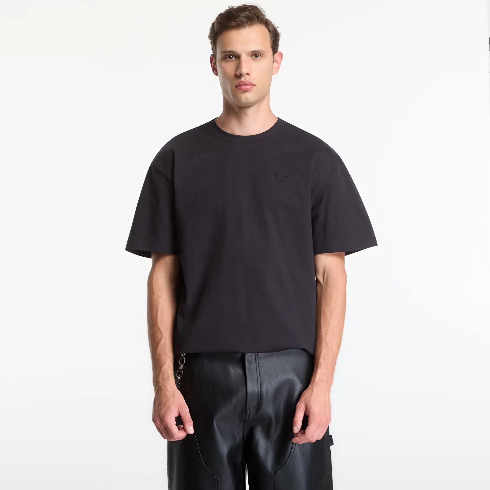 T-Shirts Karl Kani Baseball Oversized T-Shirt Black