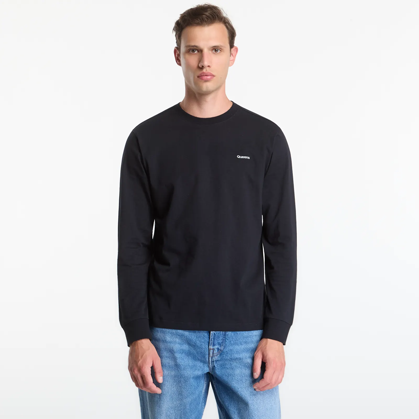 T-shirts Queens Men's Longsleeve Tee Black
