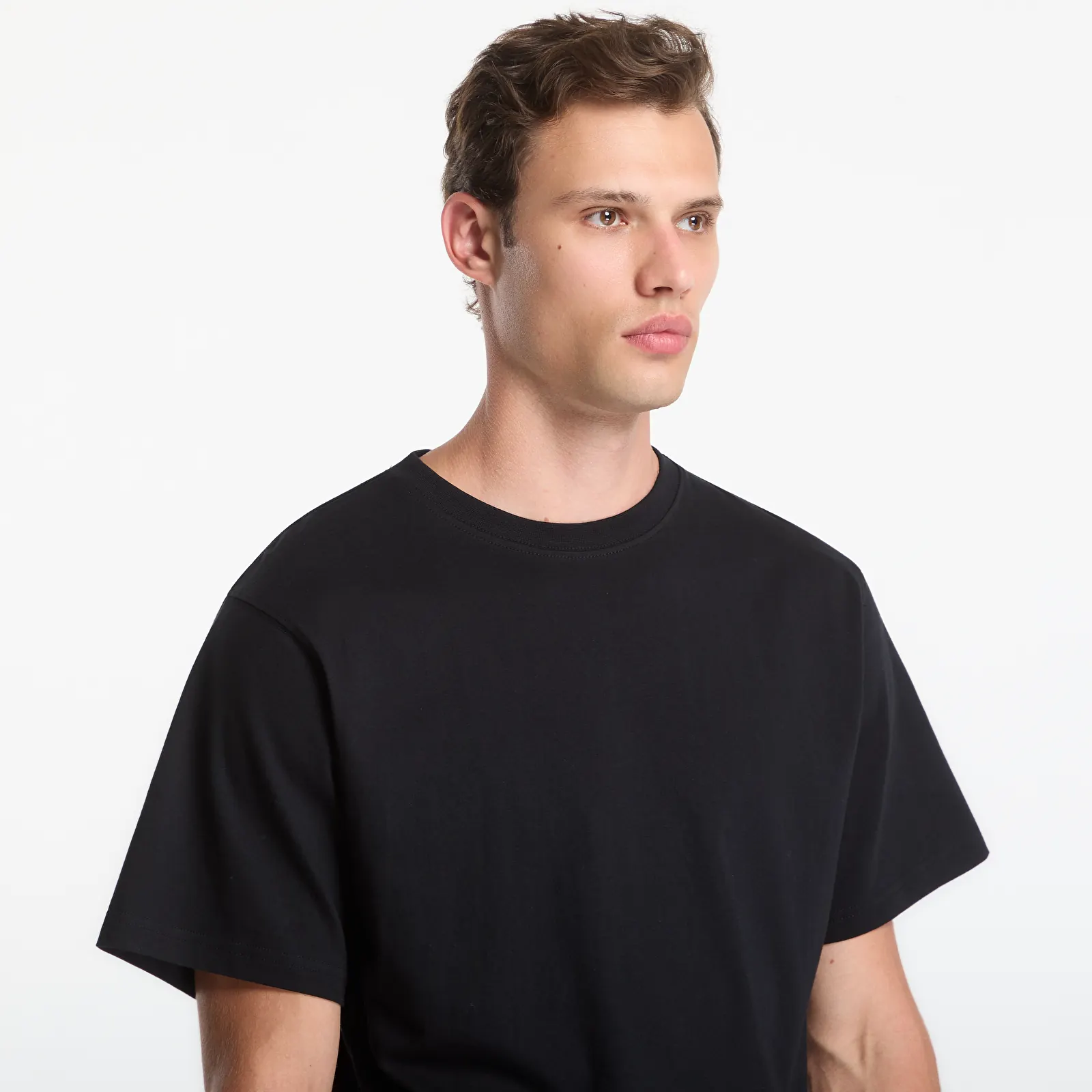 Tričká Queens Men's Undershirt Tee 3-Pack Black