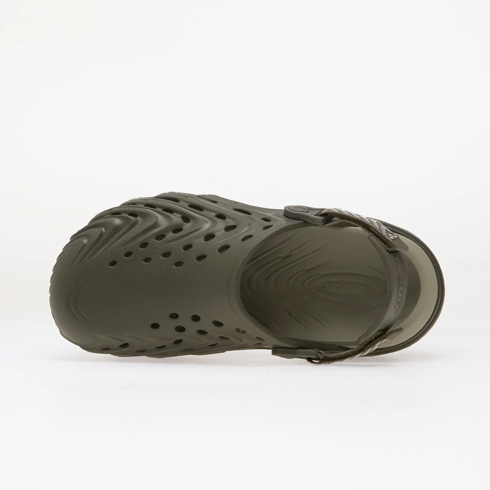 Pánské pantofle Crocs Echo II Chrome Silver Chrome