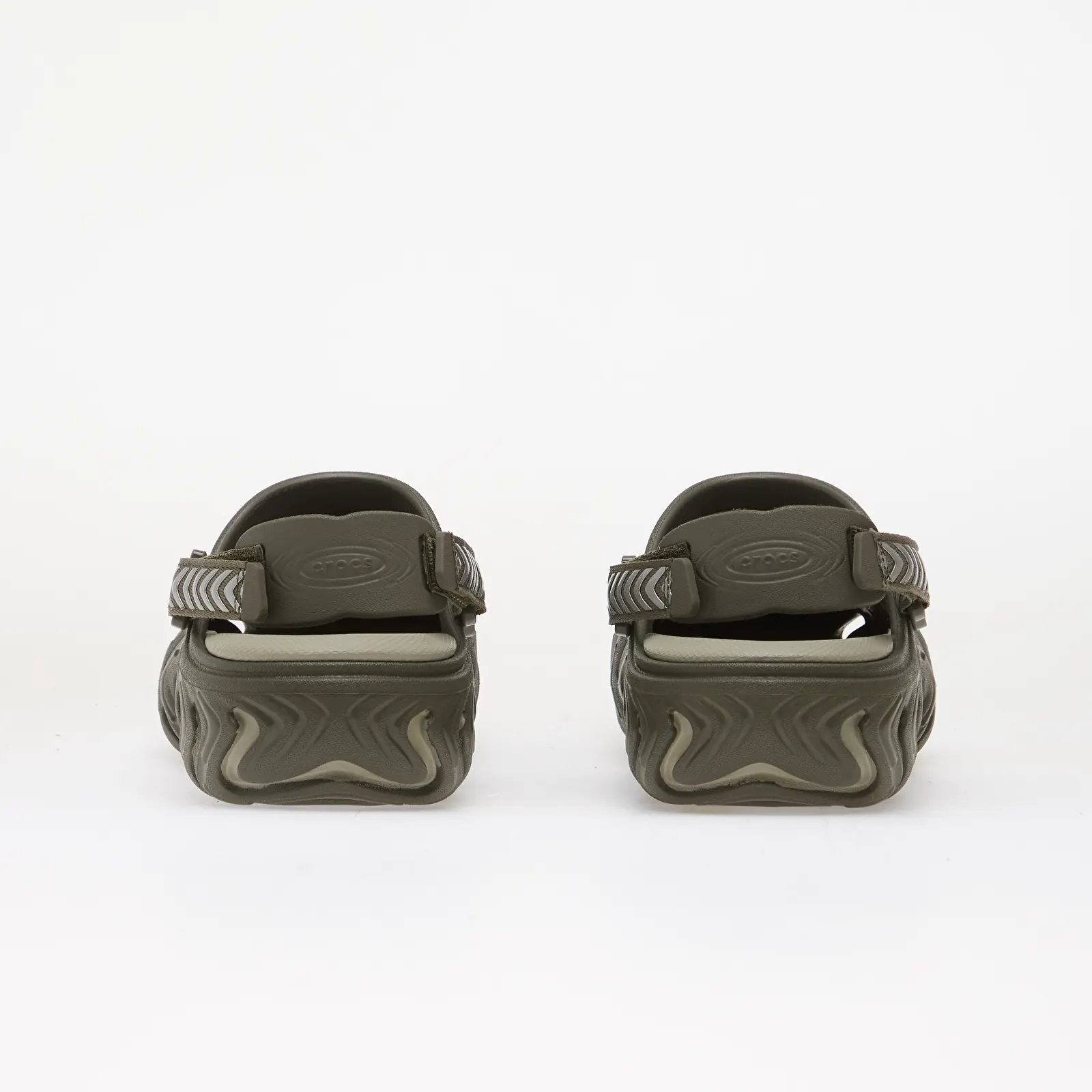 Pánské pantofle Crocs Echo II Chrome Silver Chrome