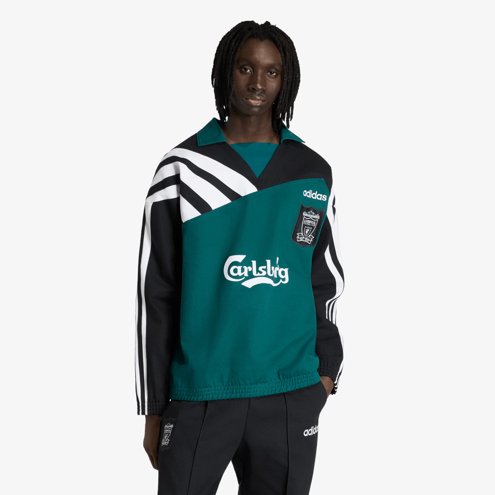 Veste adidas Liverpool Fc Drill Top 95 Rich Green Black L 85 €
