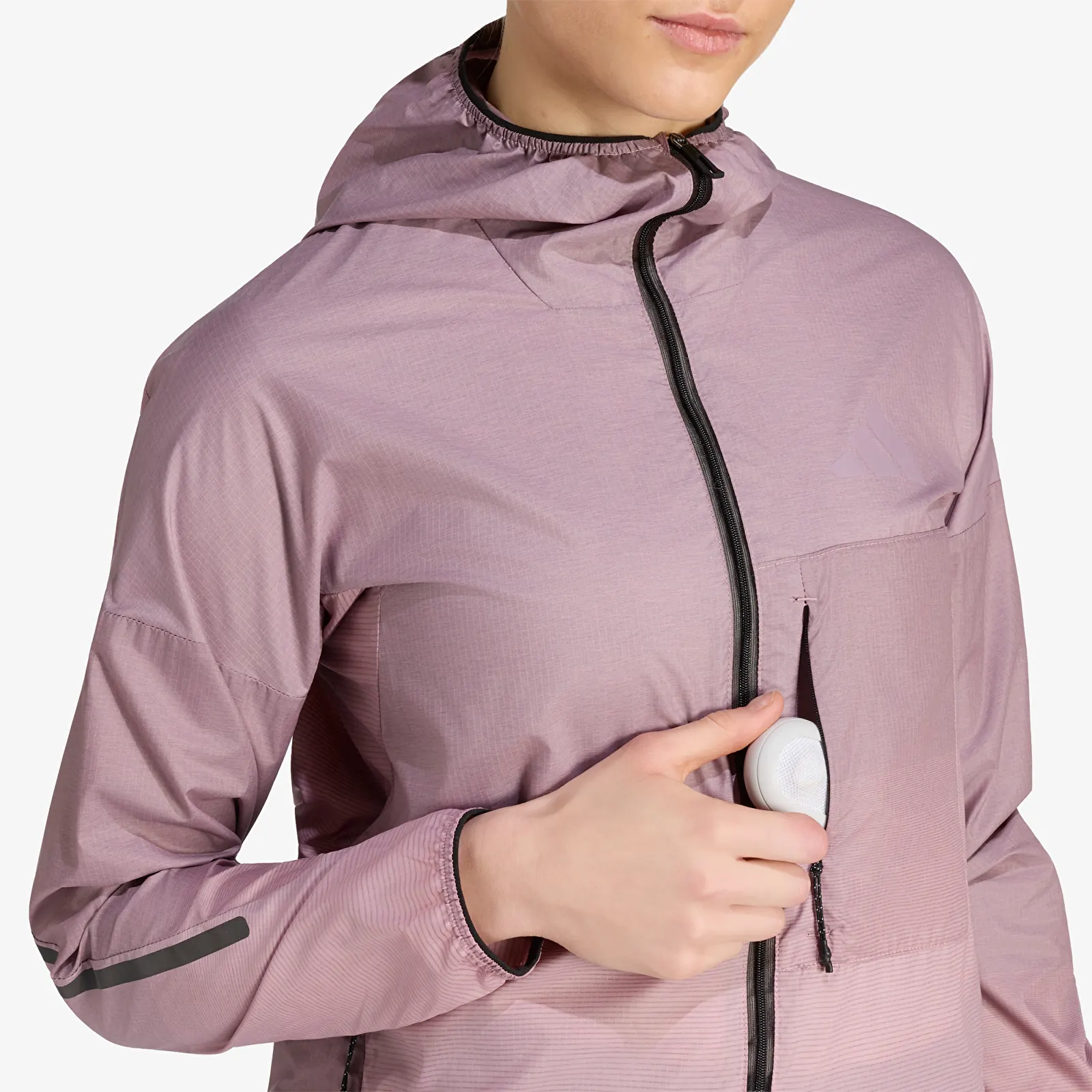 Jakker for kvinner adidas TERREX Xperior CLIMA365 Light Windweave Jacket Magic Mauve/ Black
