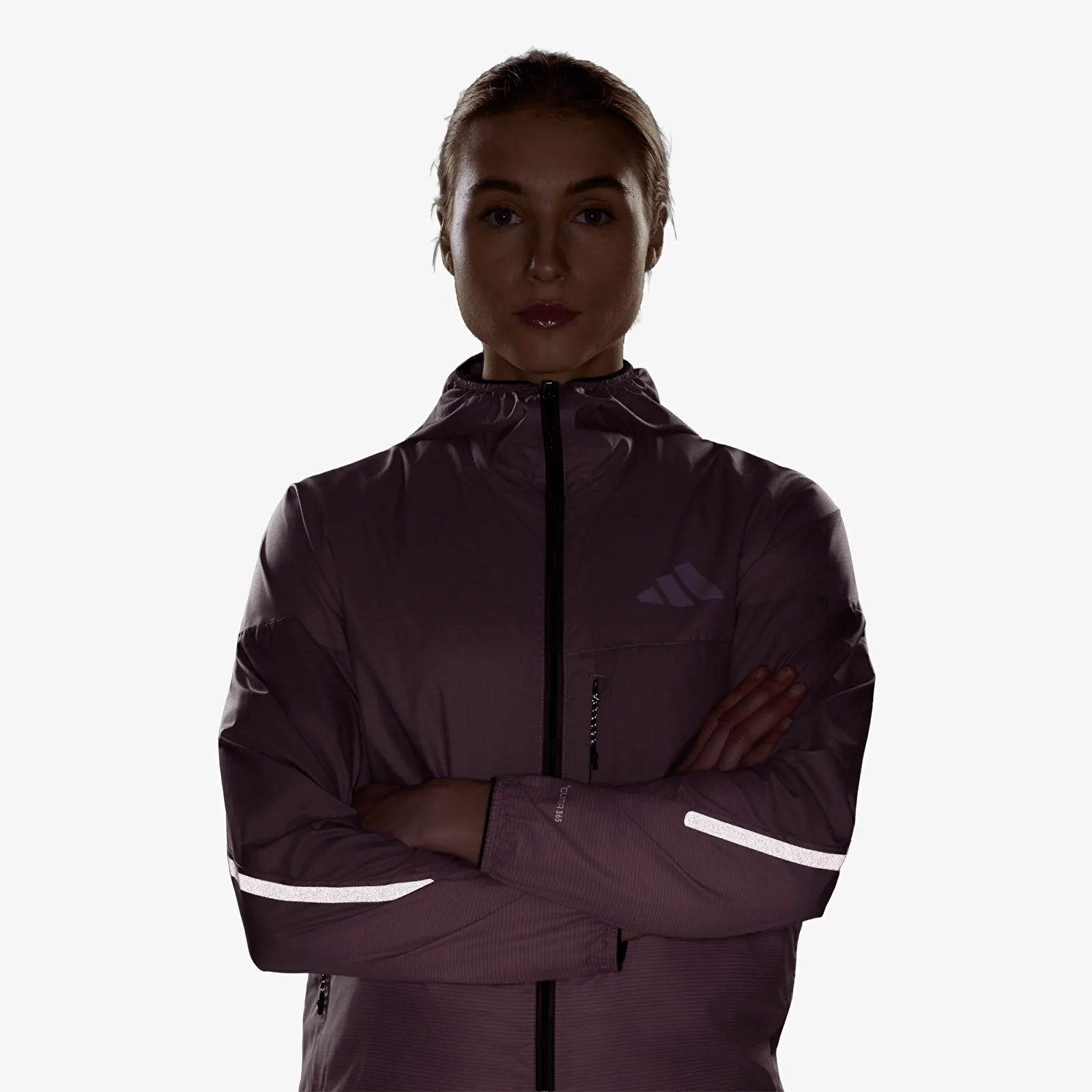 Jakker for kvinner adidas TERREX Xperior CLIMA365 Light Windweave Jacket Magic Mauve/ Black