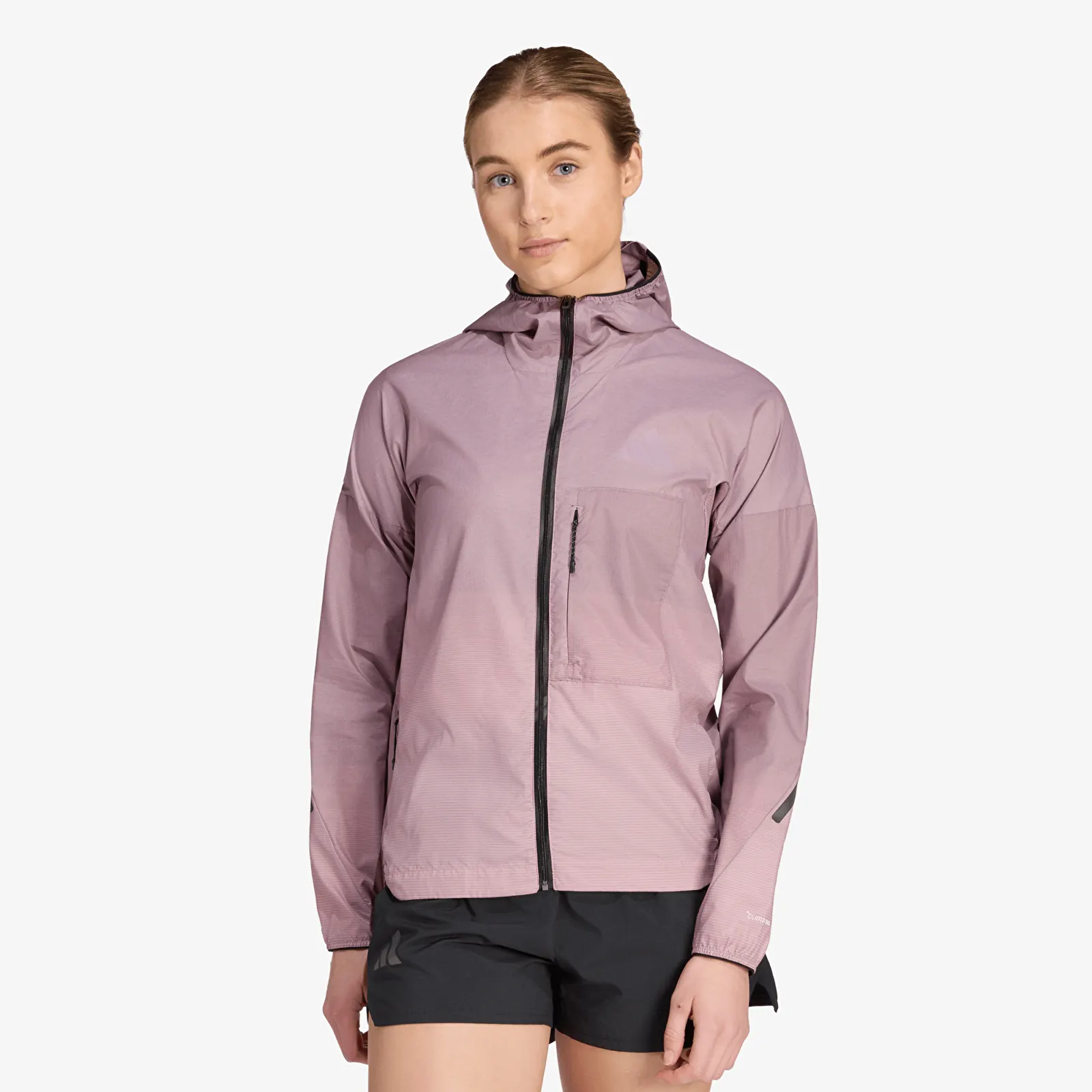 Jakker for kvinner adidas TERREX Xperior CLIMA365 Light Windweave Jacket Magic Mauve/ Black