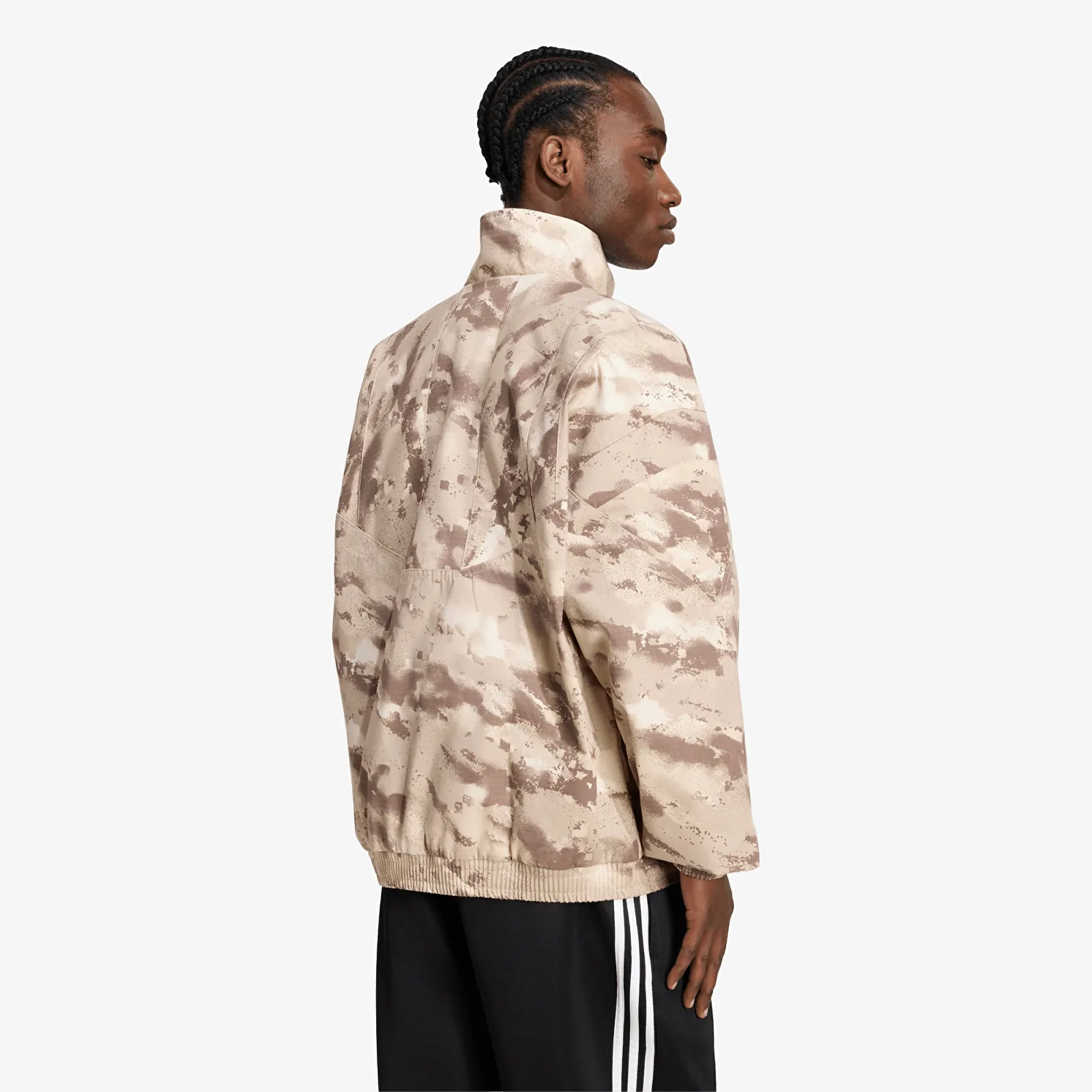 Miesten takit adidas Camo Cutline Track Top Khaki Three