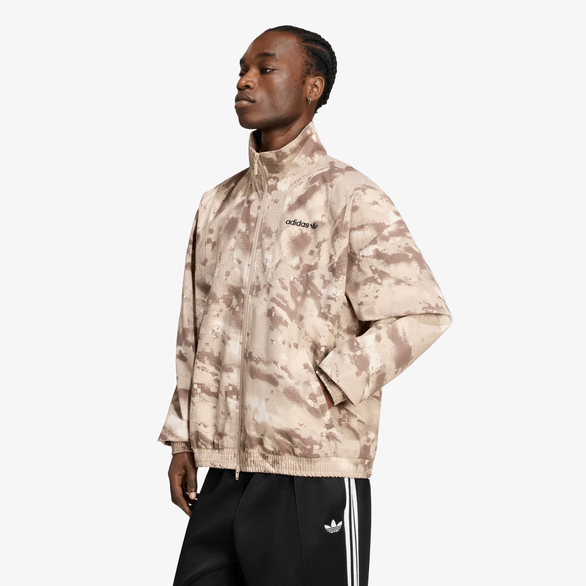Яке adidas Camo Cutline Track Top Khaki Three M