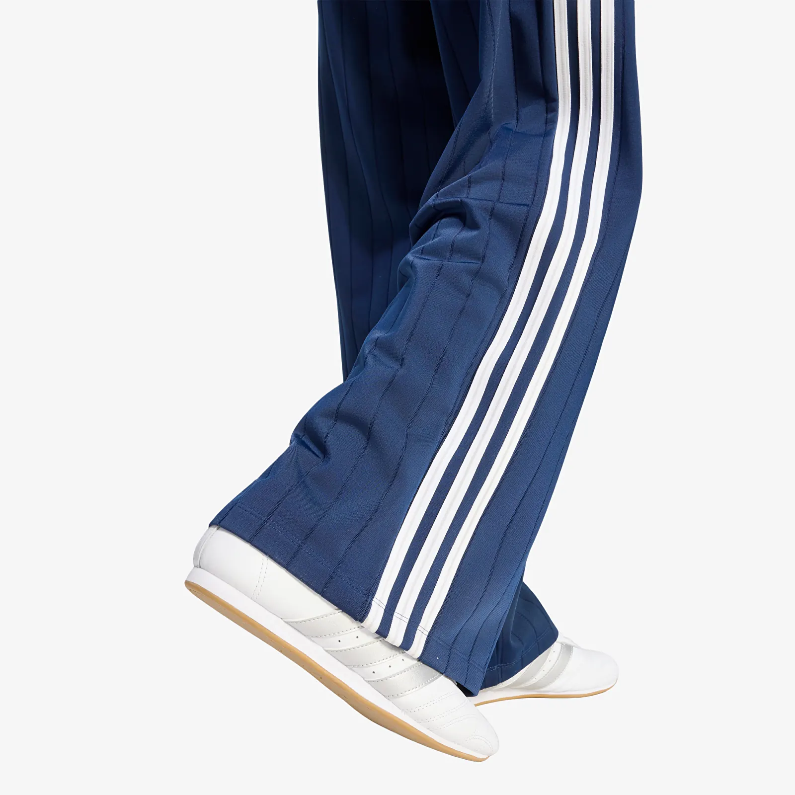 Жіночі спортивні штани adidas Pinstripe Firebird Loose Trackpant Night Indigo/ White/ Grey Two