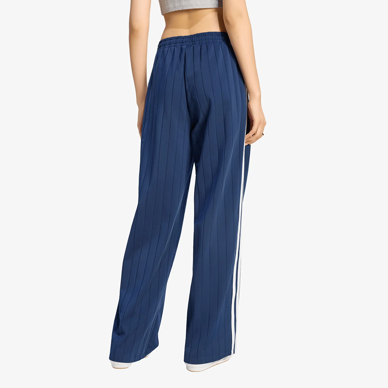 Жіночі спортивні штани adidas Pinstripe Firebird Loose Trackpant Night Indigo/ White/ Grey Two