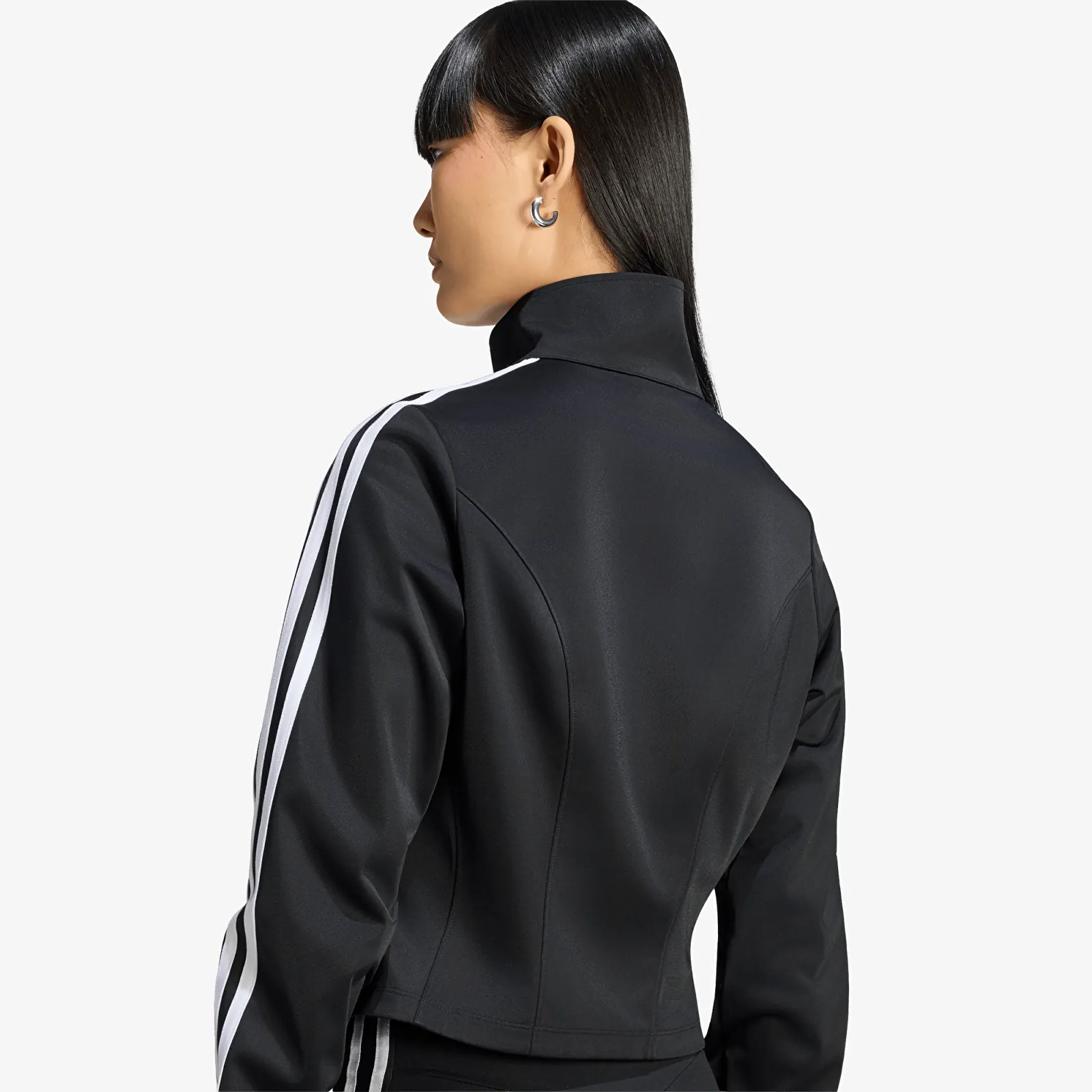 Vestes pour femmes adidas Firebird Corset Track Top Black