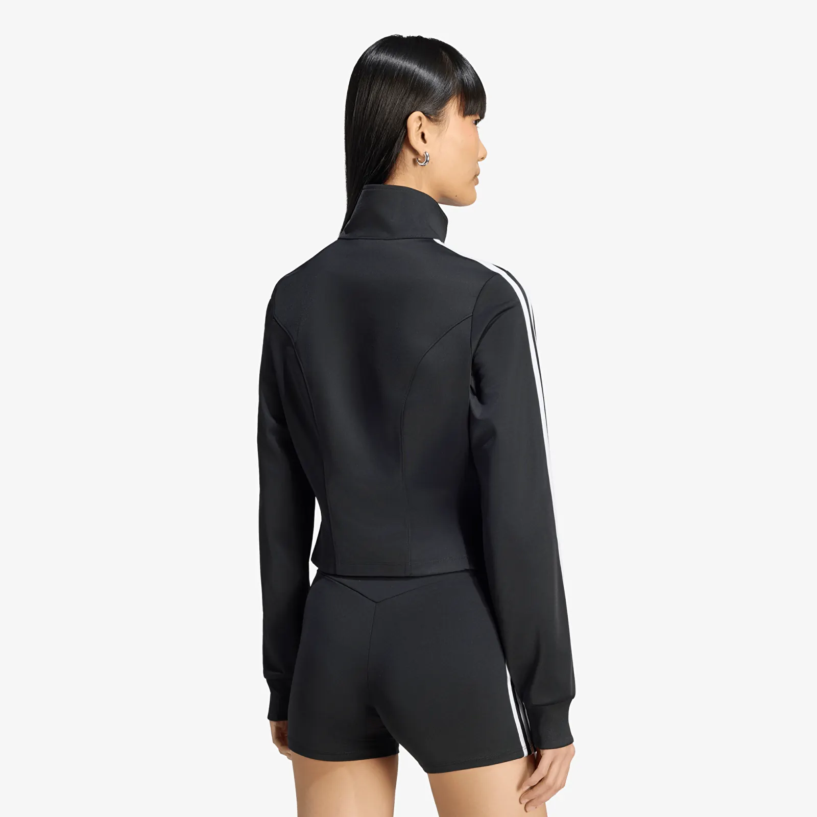Vestes pour femmes adidas Firebird Corset Track Top Black