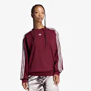 adidas Lace 3 Stripes Crew Shadow Red