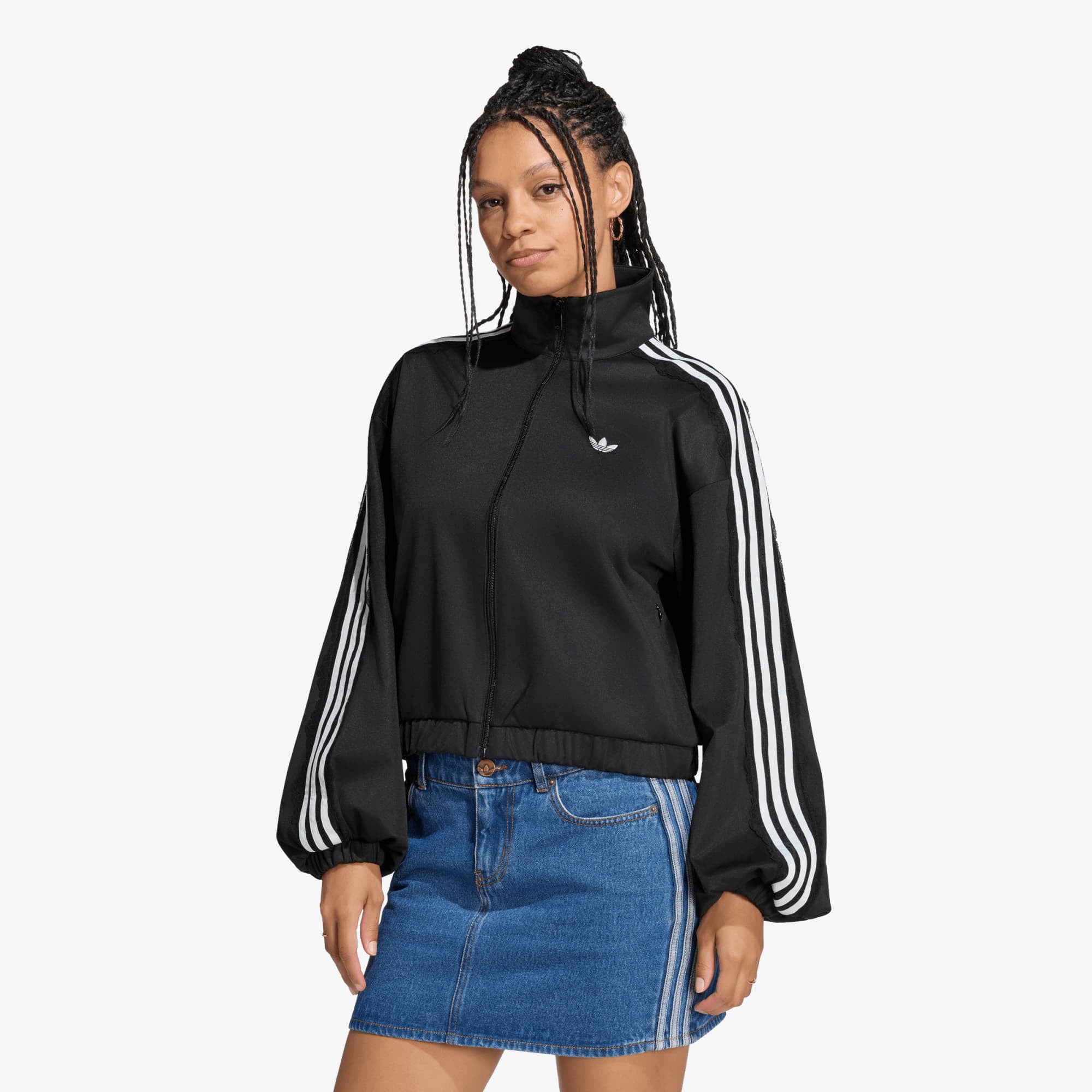 Яке adidas Lace Oversized Archive Track Top Black S