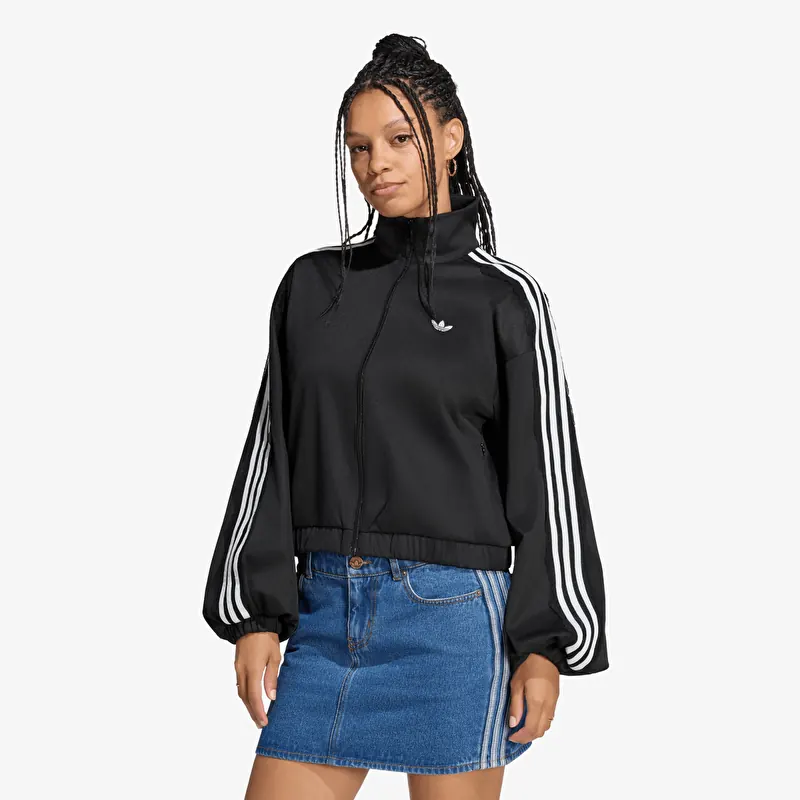 Jas adidas Lace Oversized Archive Track Top Black