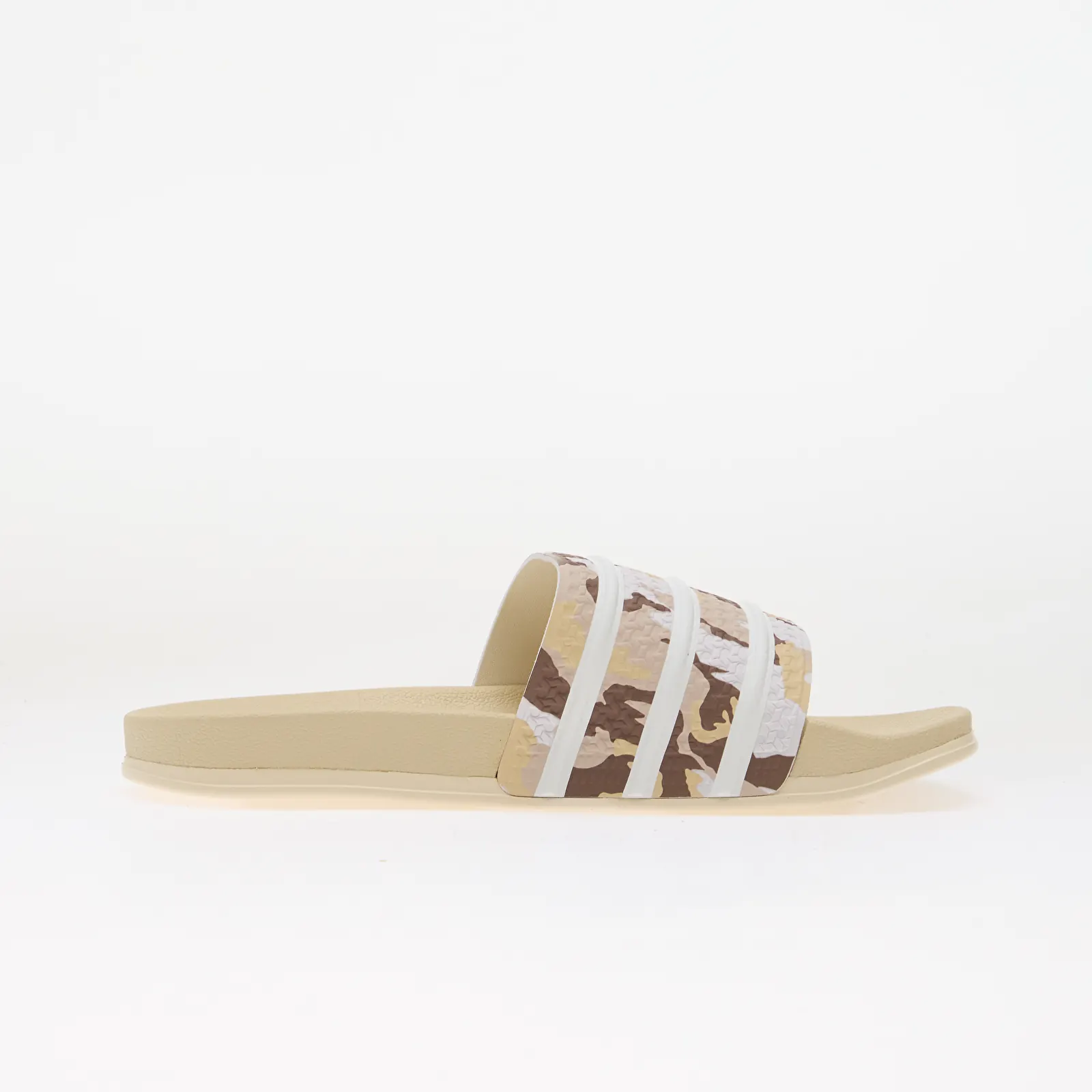 Vyriški sportbačiai ir batai adidas Adilette OG Cf Slides Wonder White/ Ftwr White/ Trace Brown