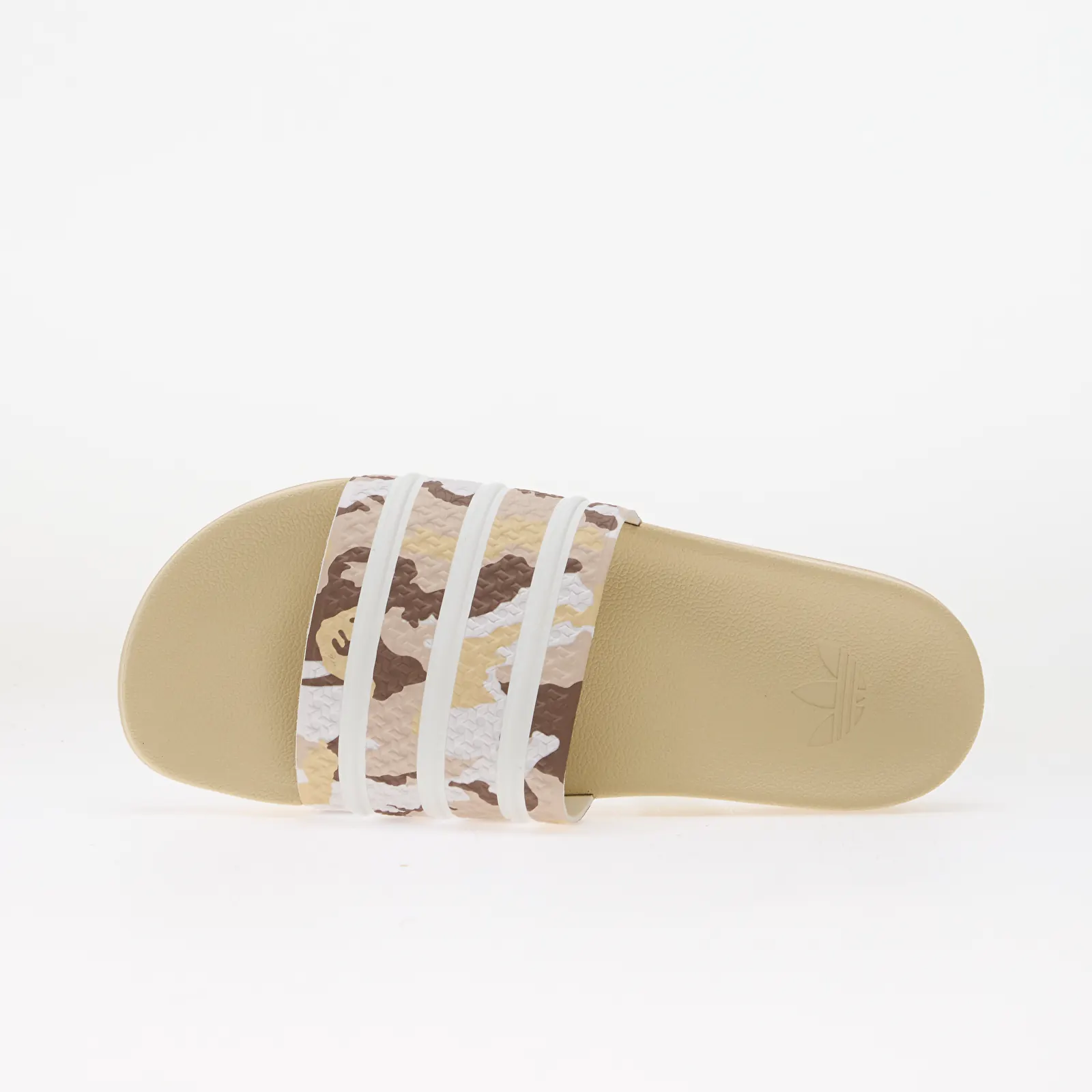 Vyriški sportbačiai ir batai adidas Adilette OG Cf Slides Wonder White/ Ftwr White/ Trace Brown