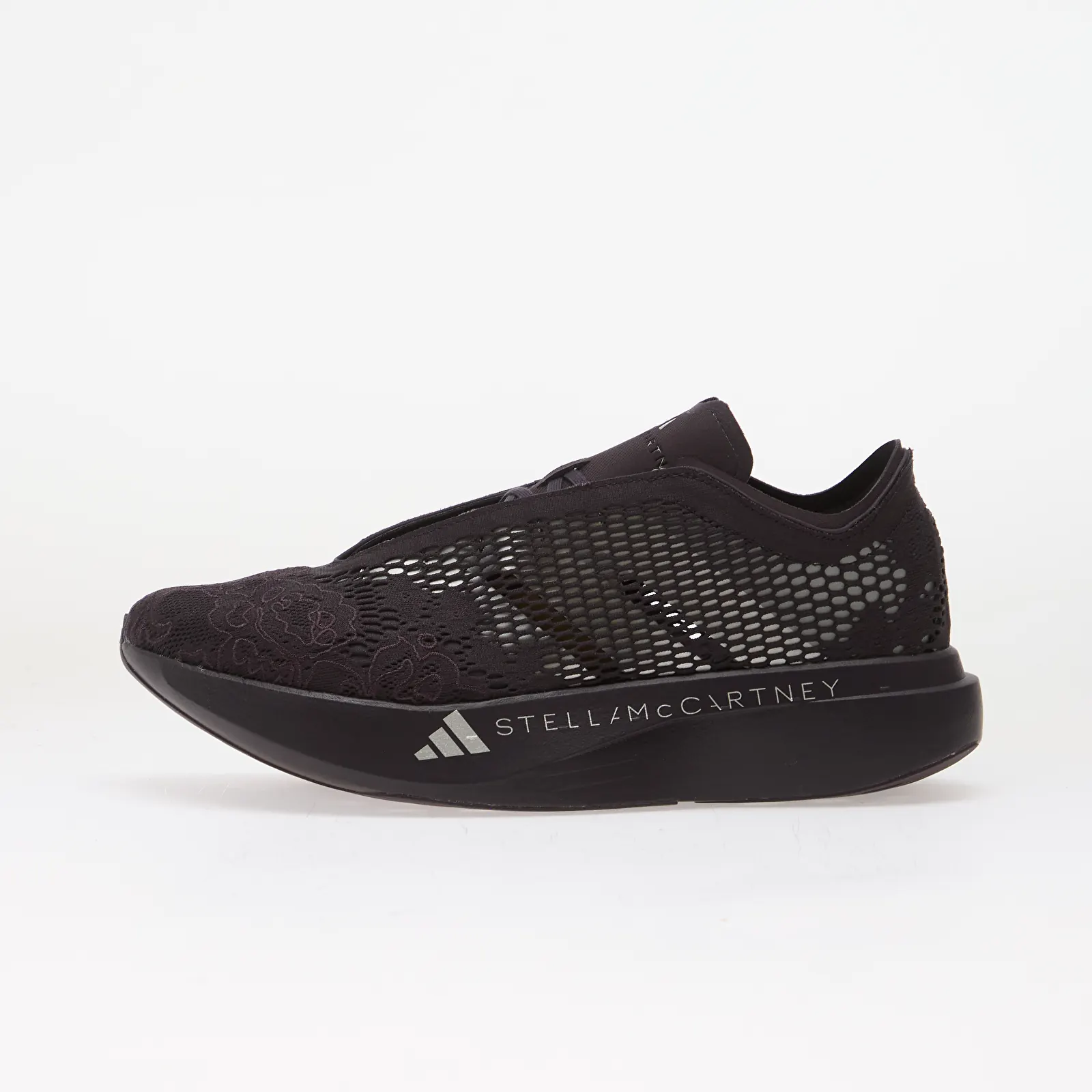 Women's sneakers and shoes adidas by Stella McCartney ADIZERO EVO SL Aurora Black/ Reflective Silver/ Aurora Black