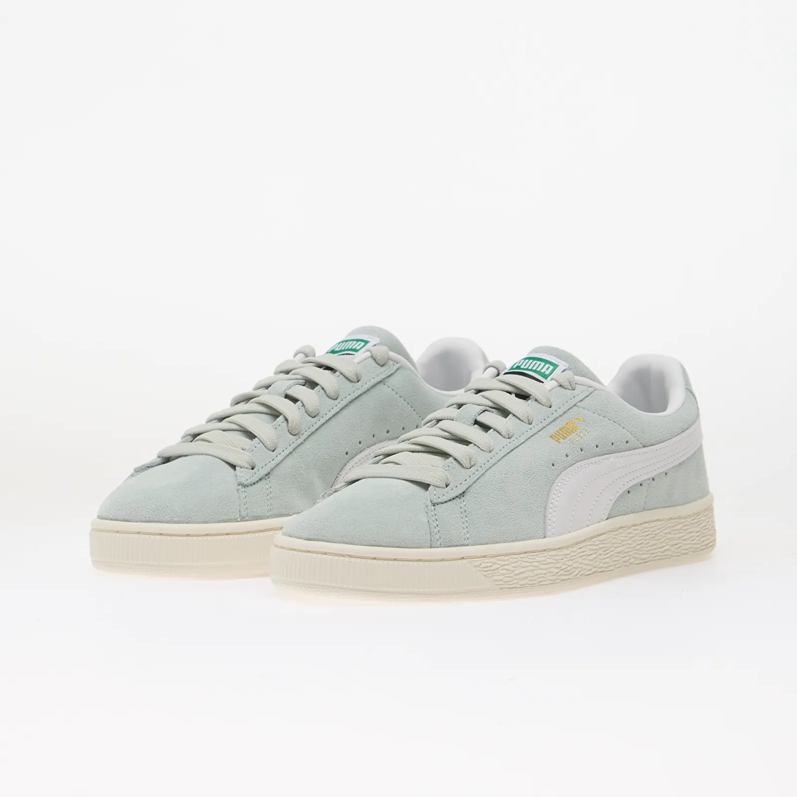 Zapatillas de deporte para hombre Puma Suede Classic Creme De Mint/ Puma White