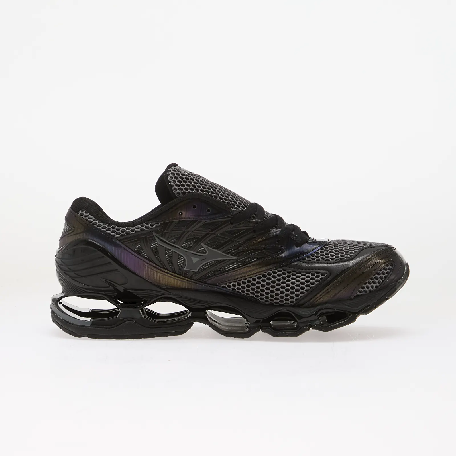 Men's sneakers and shoes Mizuno Wave Prophecy LS 'Lenticular' Black Sand/ Iron Gate/ Black