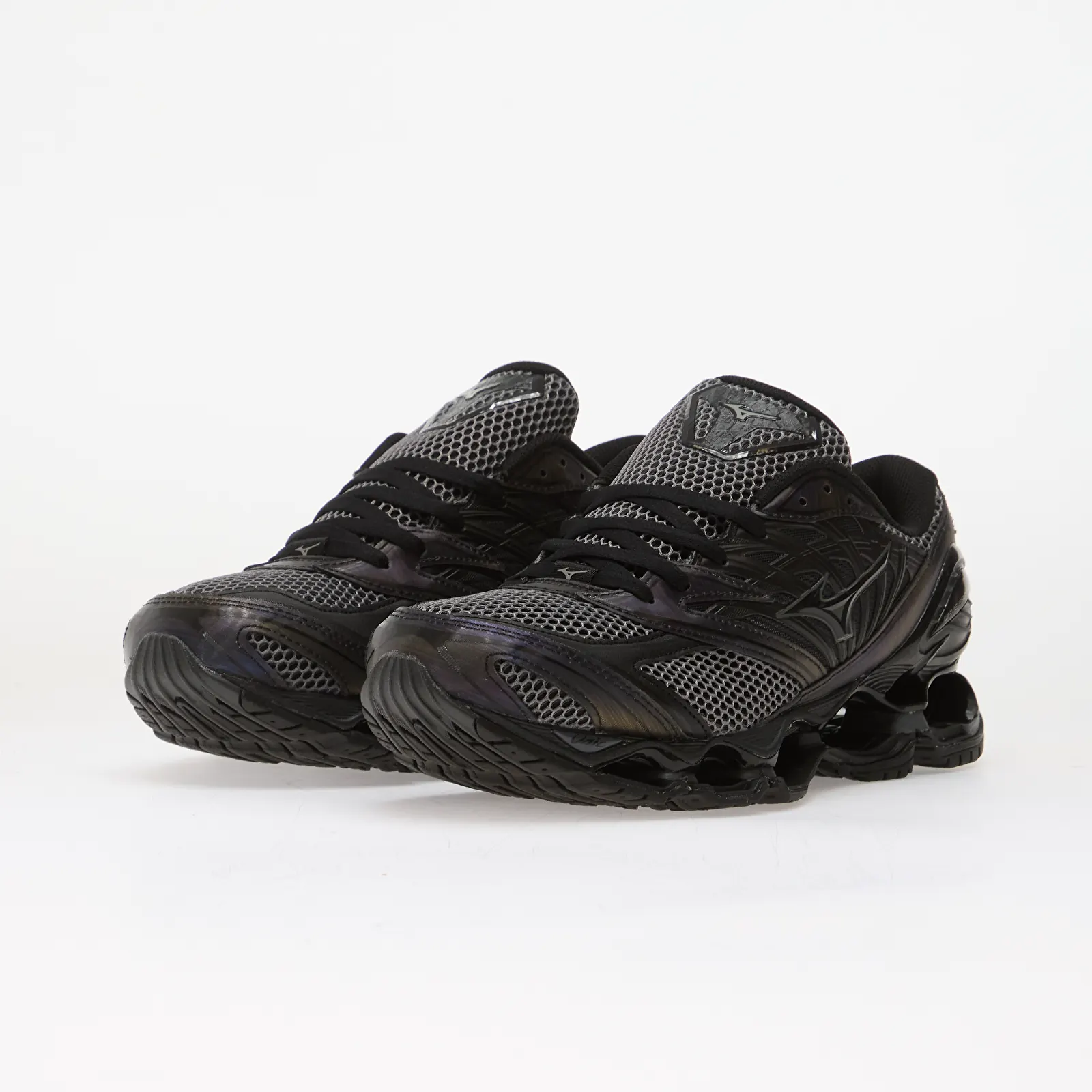 Men's sneakers and shoes Mizuno Wave Prophecy LS 'Lenticular' Black Sand/ Iron Gate/ Black
