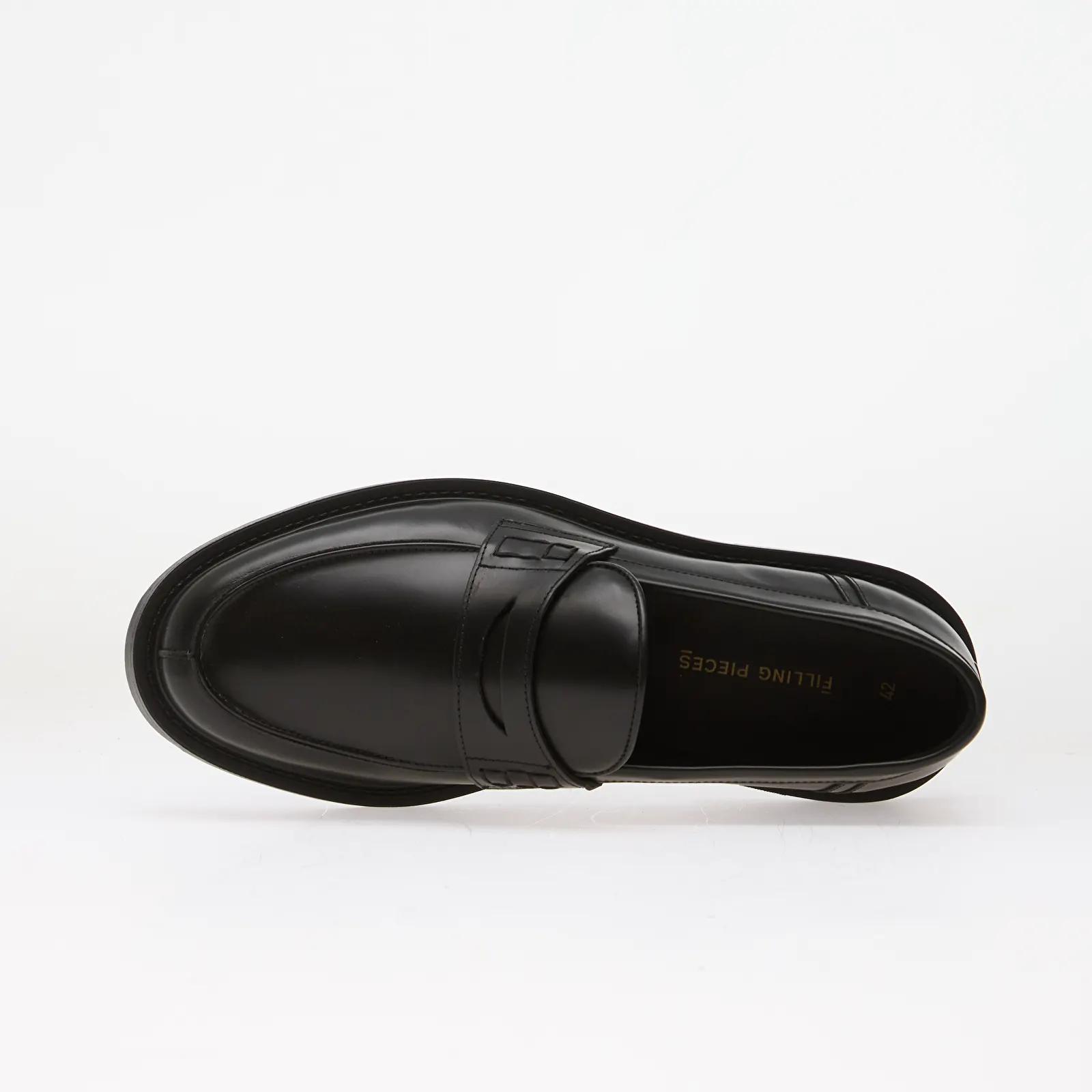 Men's sneakers and shoes Filling Pieces Loafer Polido Minimum Matte Black
