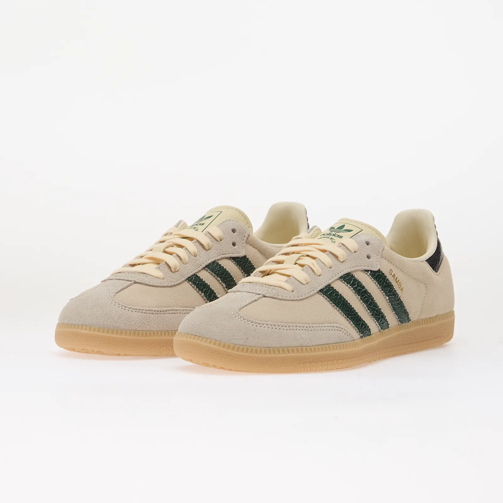 Buty męskie adidas Samba OG Cream White/ Collegiate Green/ Magic Beige