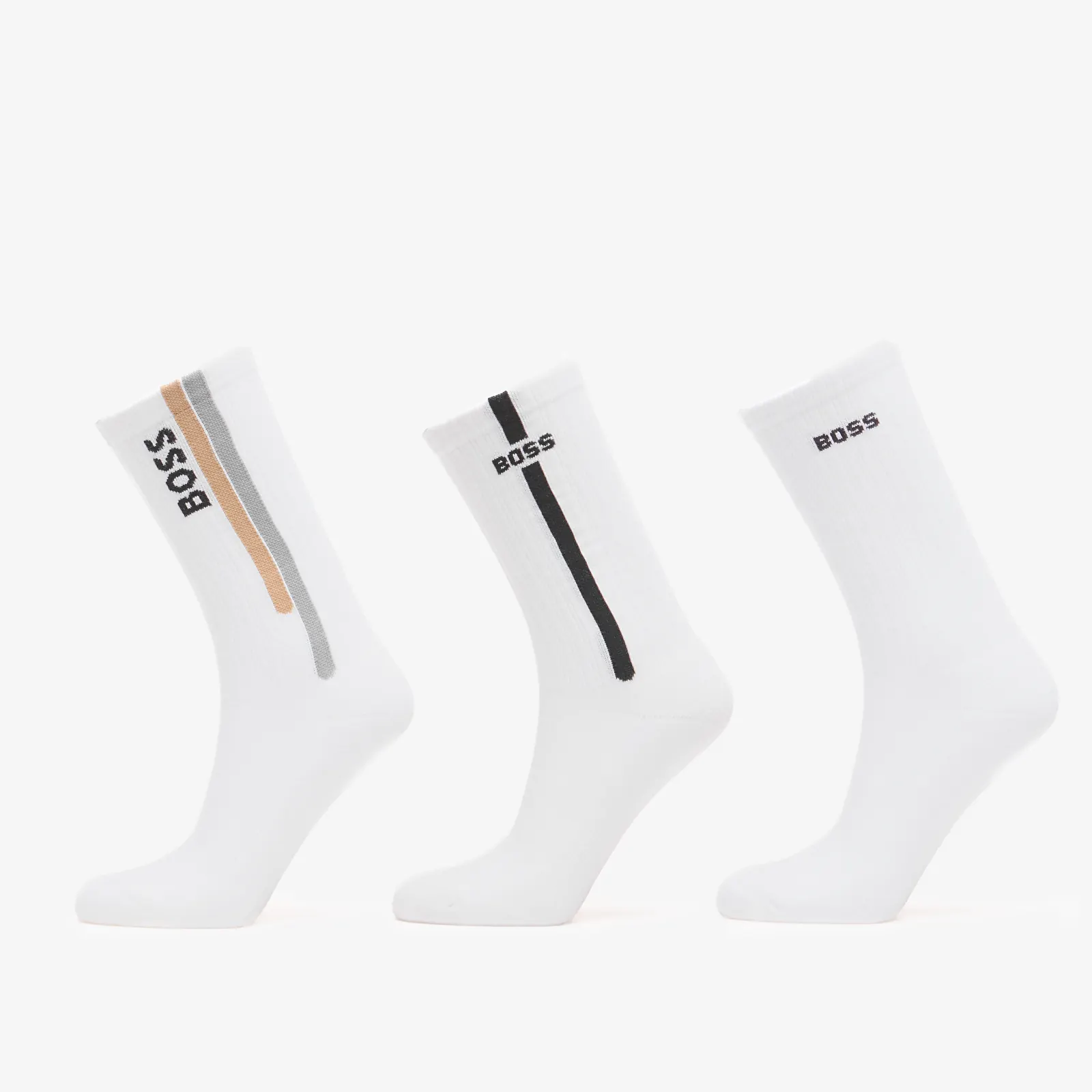 Men's socks Hugo Boss Men-H-3P Qs Rib Line Cc Multicolor