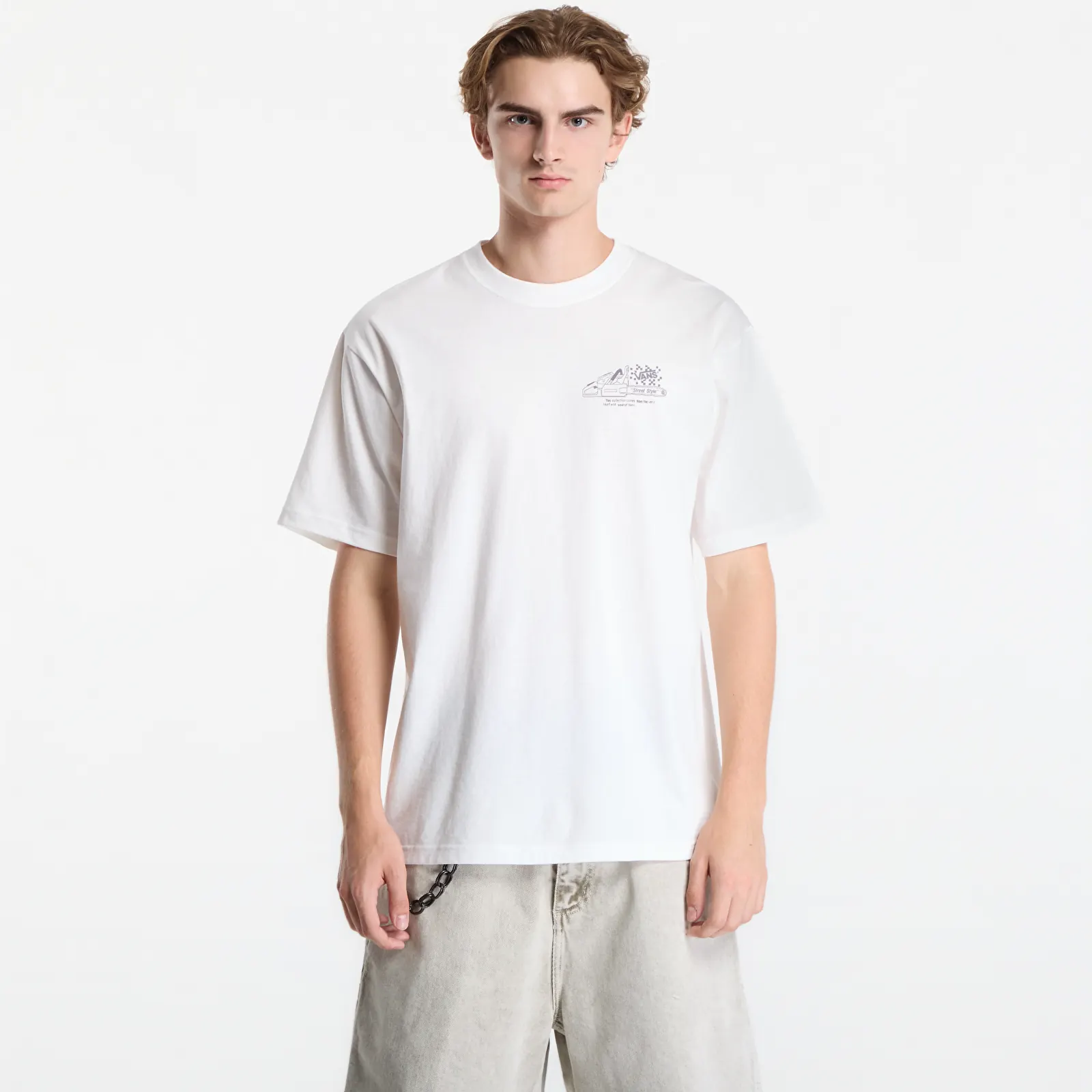 T-krekli Vans Dirt Trip SS Tee White